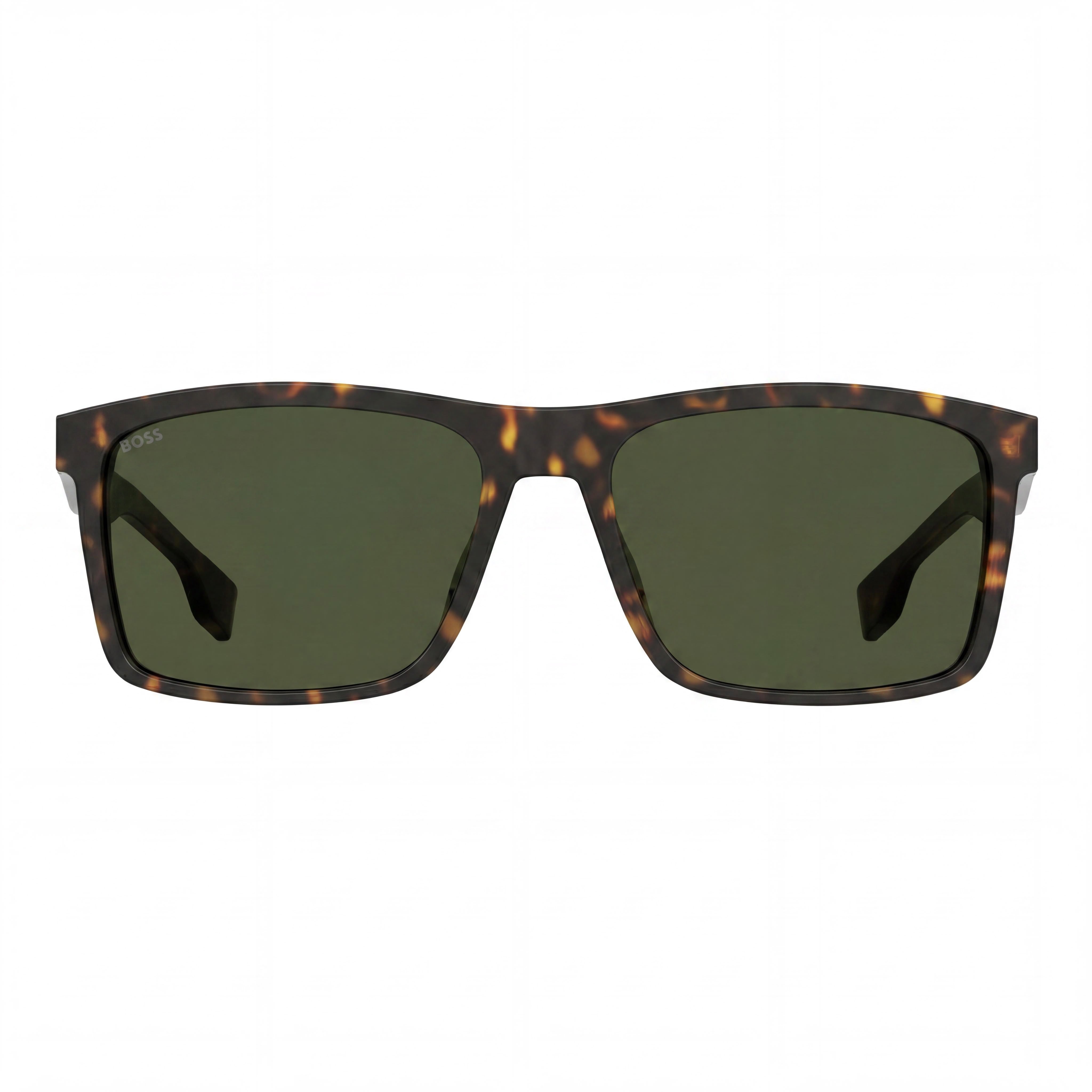 BOSS by Hugo Boss Men's Boss 1036/S Plastic Frame Dark Havana Green UV Protection Non-Polarized Eyewear 58mm, Photo 2