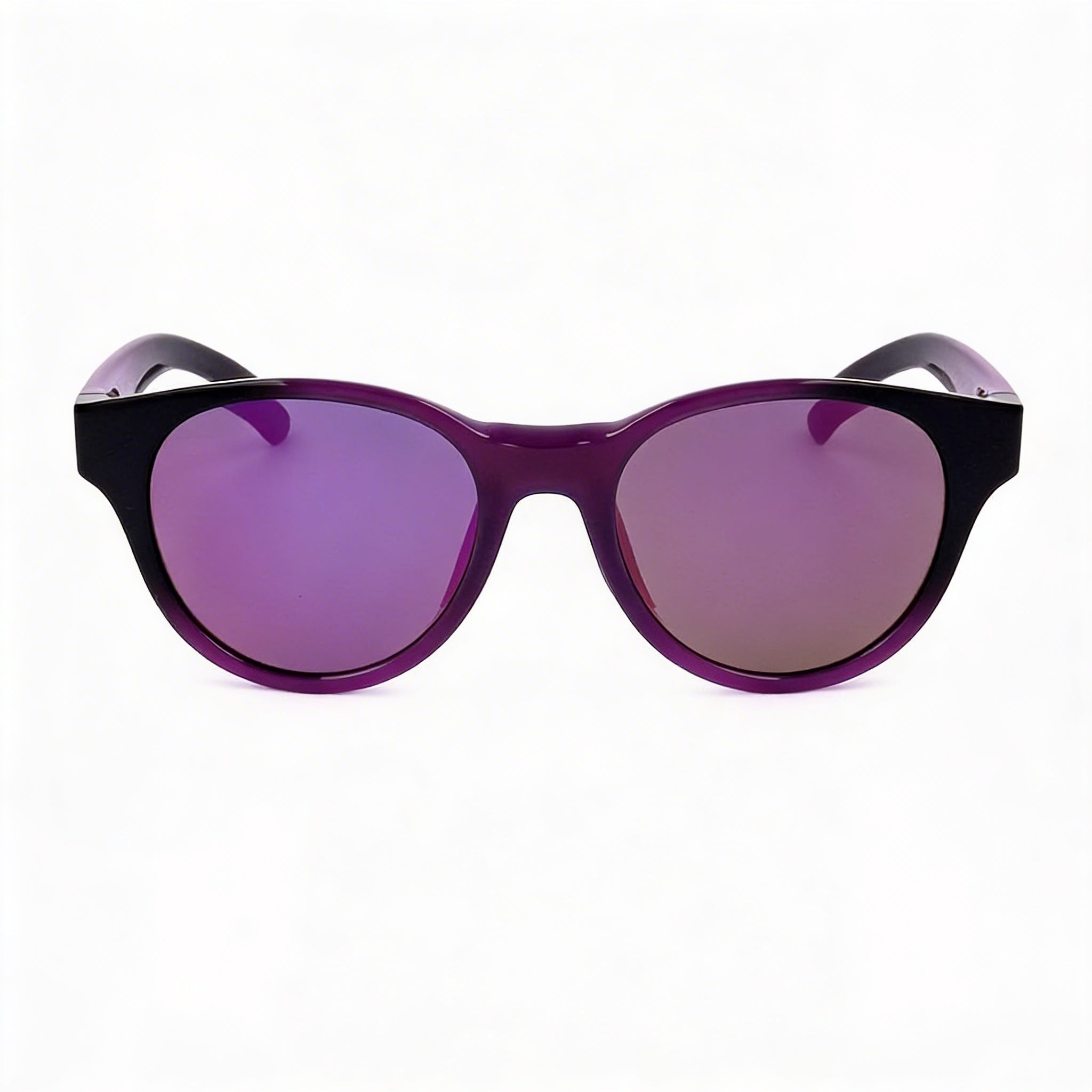 Gafas de sol unisex Smith Glam con montura de composite en negro y morado y lentes de policarbonato morado, 51 mm, Photo 1