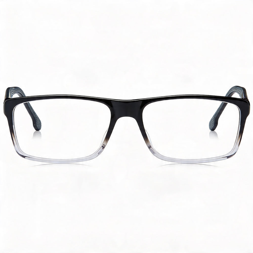 Carrera 8852 Unisex Acetate Black Grey Eyeglasses 57mm