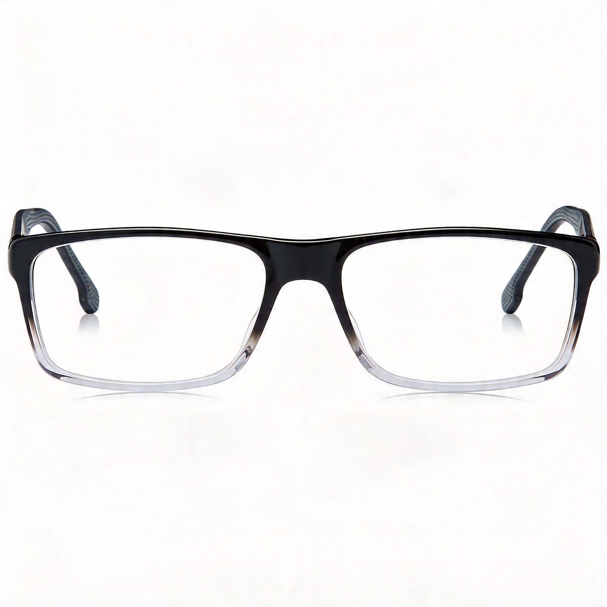 Carrera 8852 Unisex Acetate Black Grey Eyeglasses 57mm, Photo 2