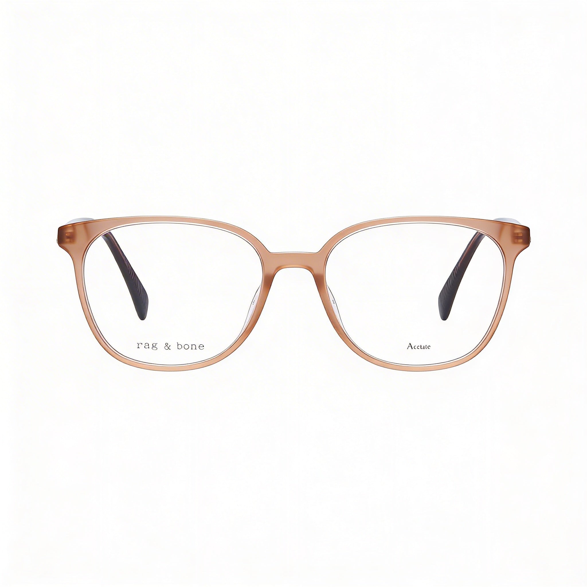 Gafas modernas de acetato marrón para mujer de Rag & Bone con lentes de 52 mm, puente de 16 mm y patillas de 140 mm, Photo 2