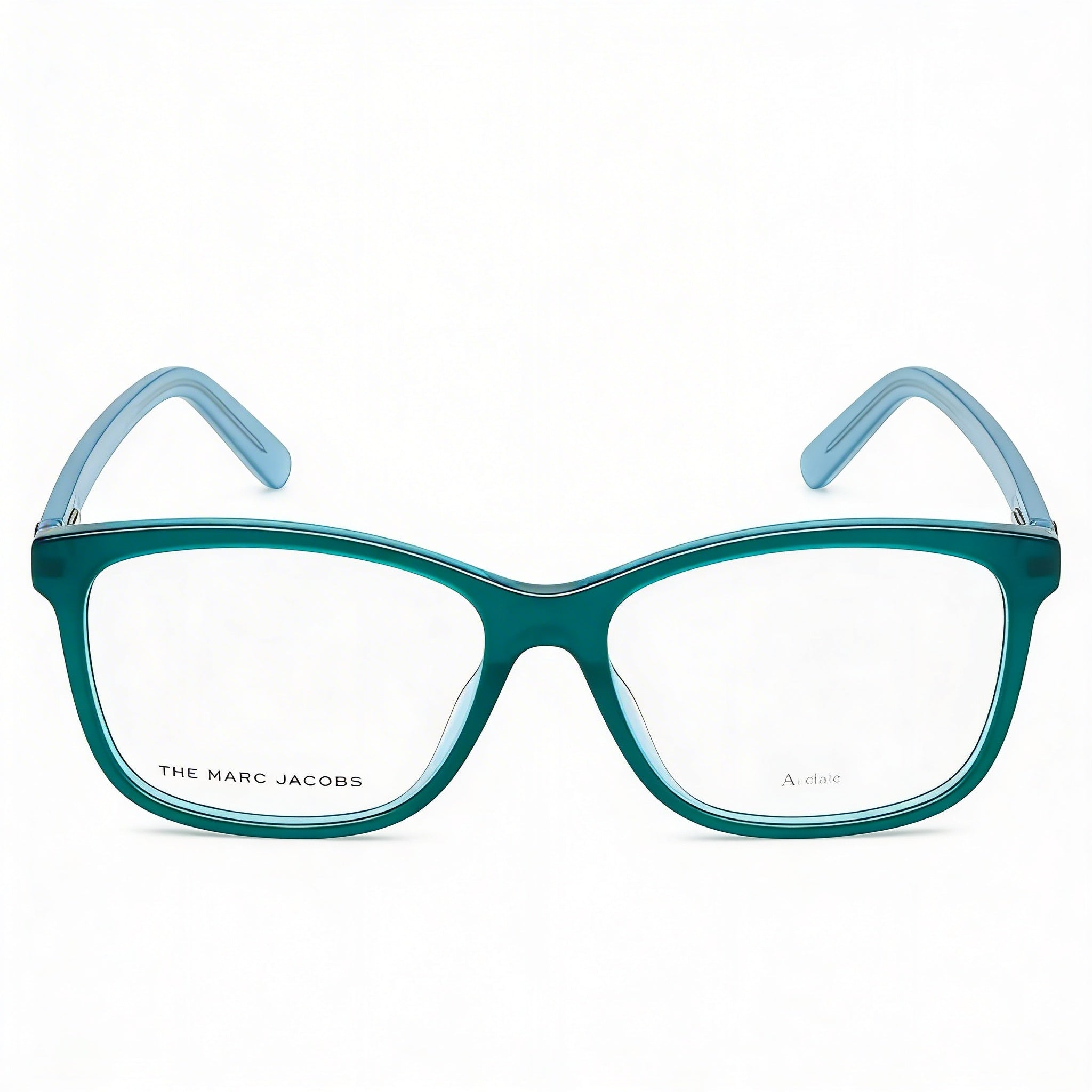 Marc Jacobs Comtemporary Marc 558 Women's Green Azure Acetate Polycarbonate Eyeglasses 53mm Lens Width, Photo 2