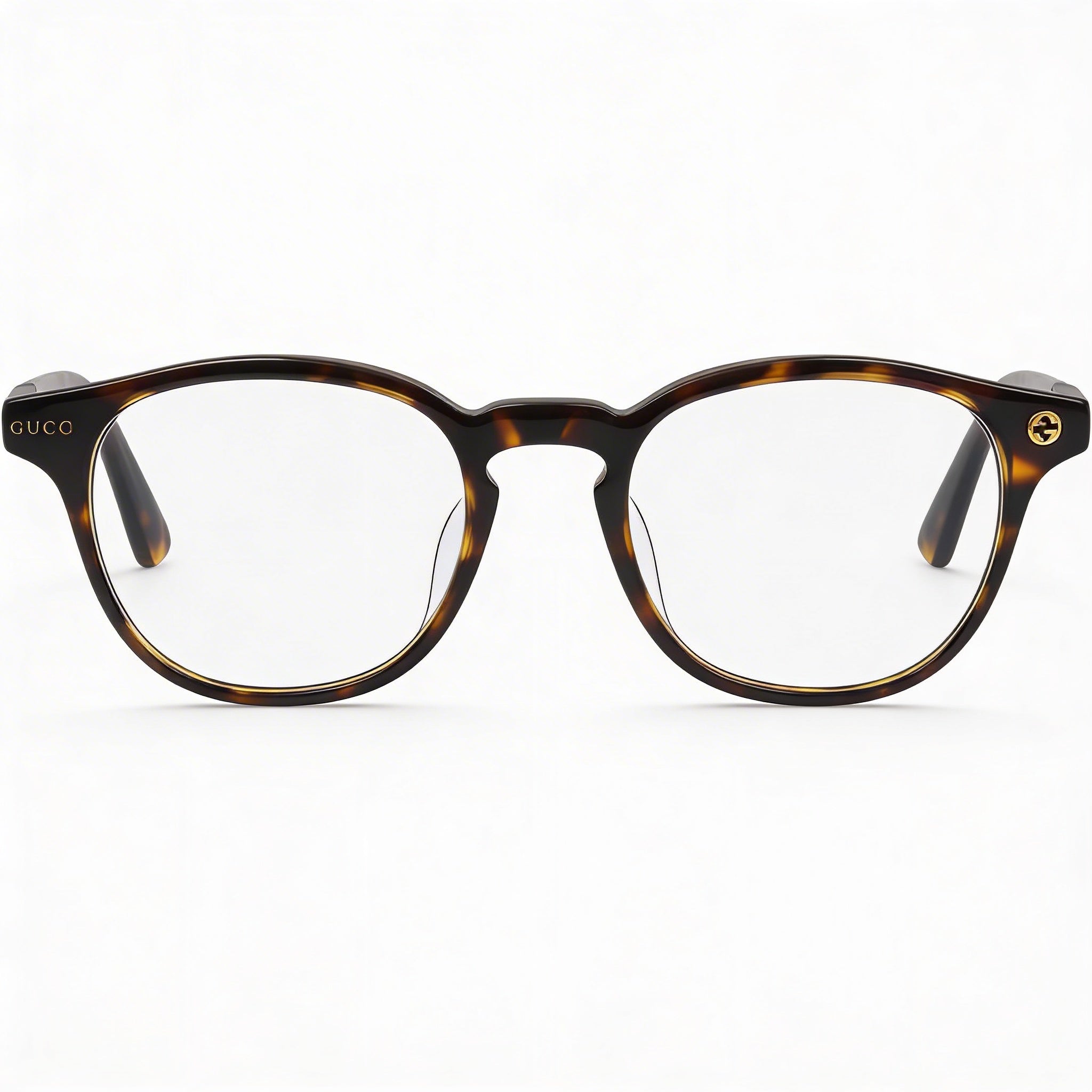 Gucci Gg0556oj-002-47 Unisex Oval Acetate Optical Eyeglasses Frame, Havana, Lens 47mm, Bridge 19mm, Temple 140mm, Photo 2