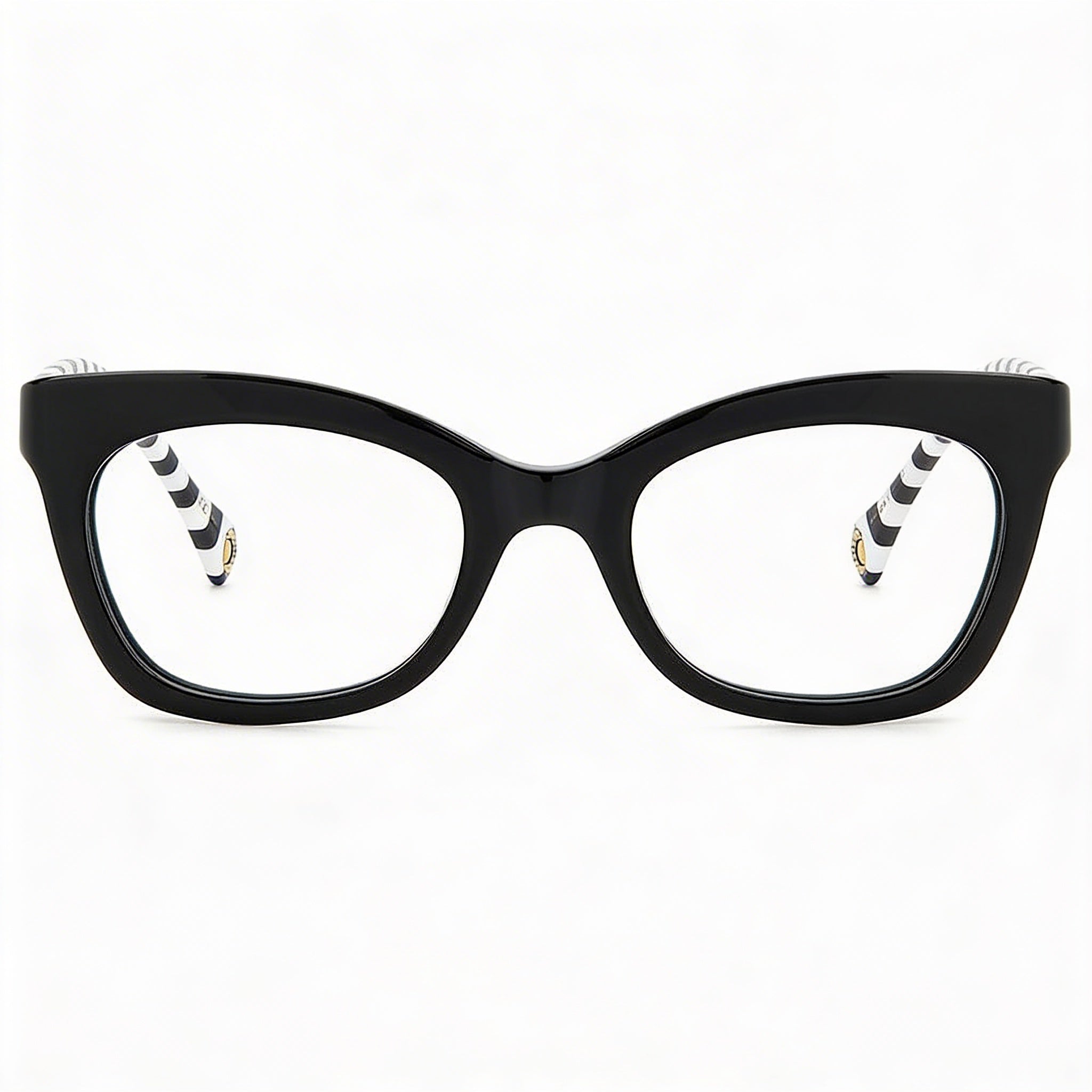 Carolina Herrera Modern Her 0089 Armazón Unisex de Acetato en Blanco y Negro con Micas a Juego en Blanco y Negro de 50mm, Photo 2