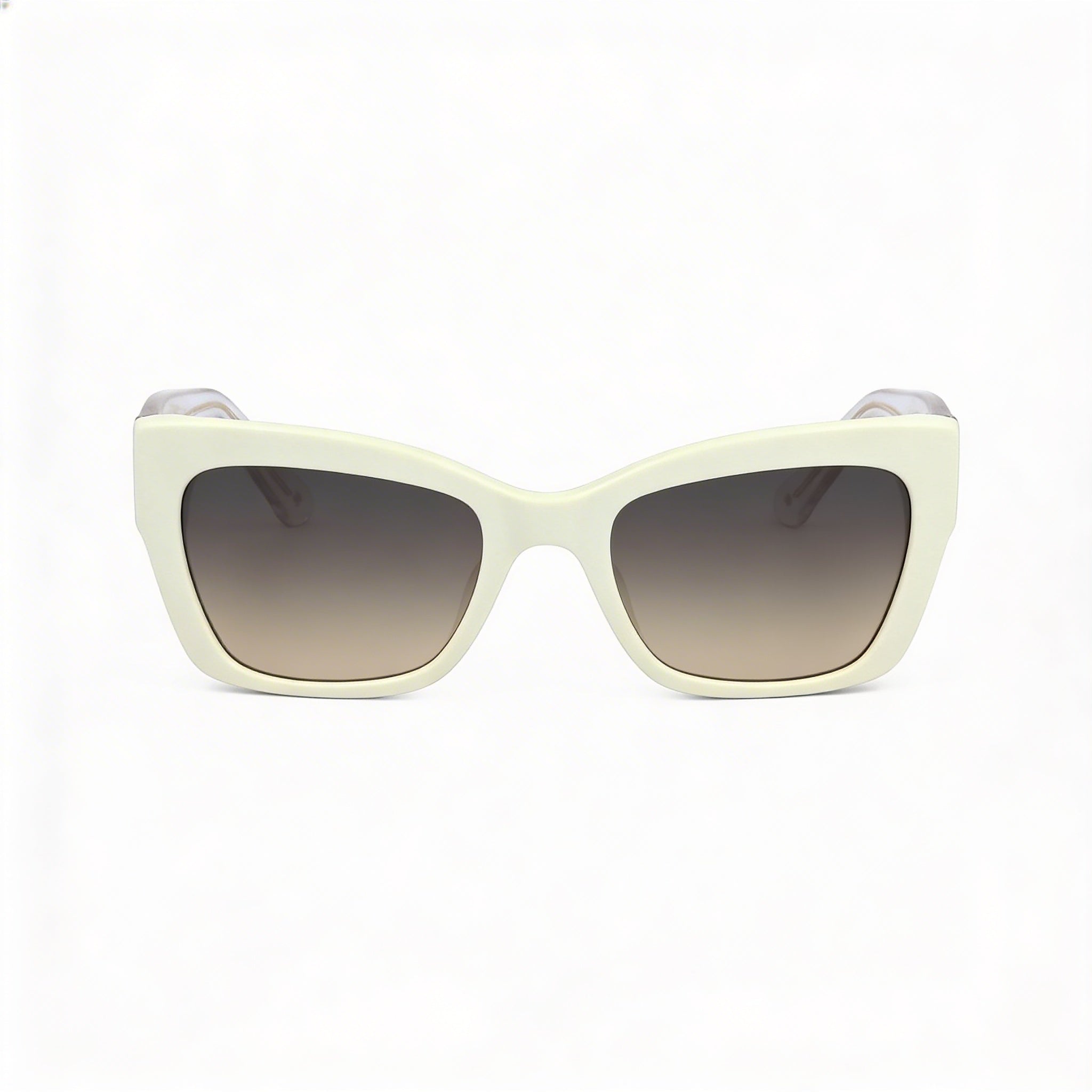 kate spade new york Seasonal Women's Acetate UV Protection Sunglasses, White Brown Frame, Brown Ochre Lenses 53mm, Photo 2