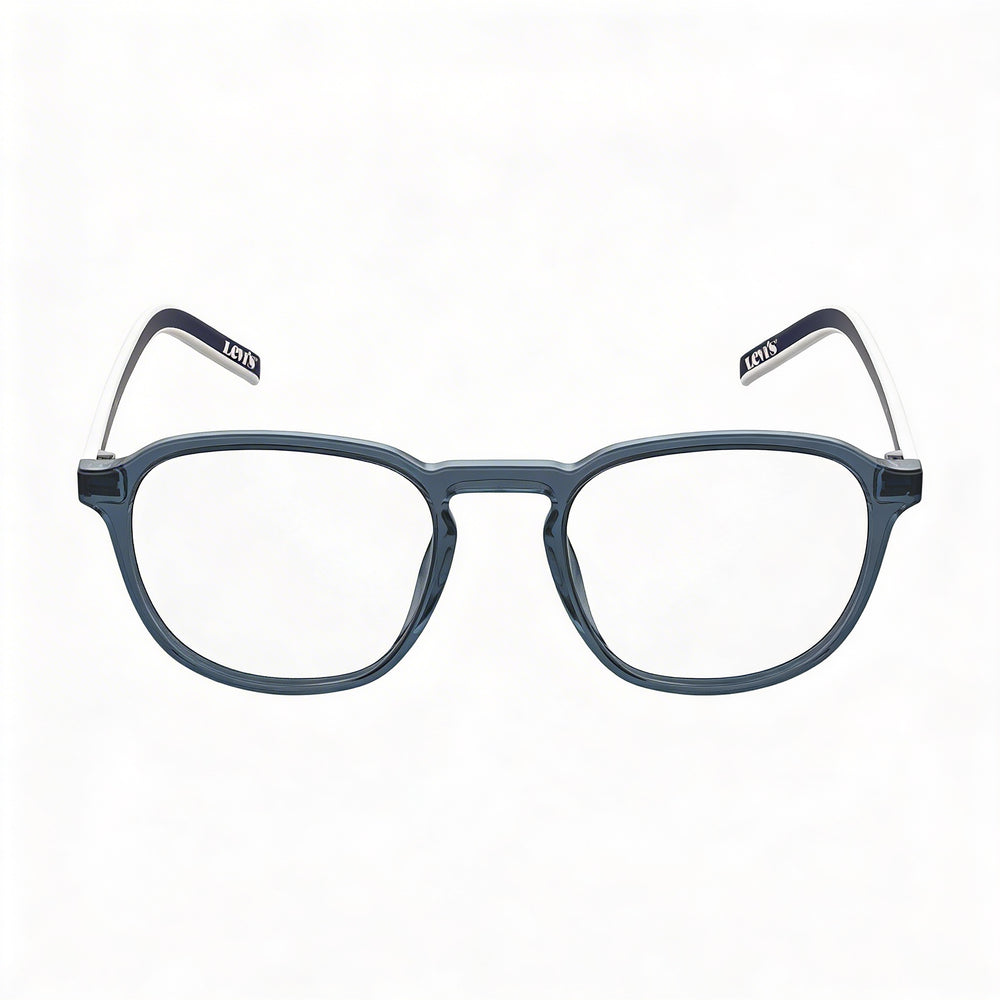 Levi's Lv 1024 Women's Blue Plastic Frame with Demo Lenses for Optical Prescription Eyeglasses 50mm