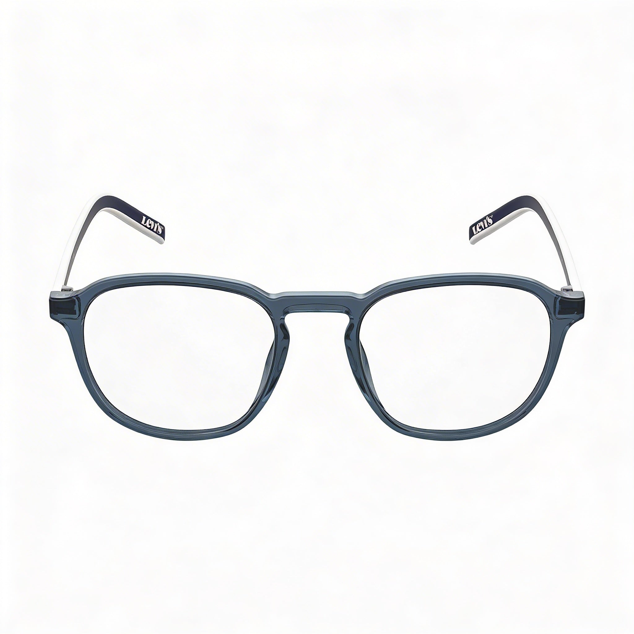 Levi's Lv 1024 Women's Blue Plastic Frame with Demo Lenses for Optical Prescription Eyeglasses 50mm, Photo 2