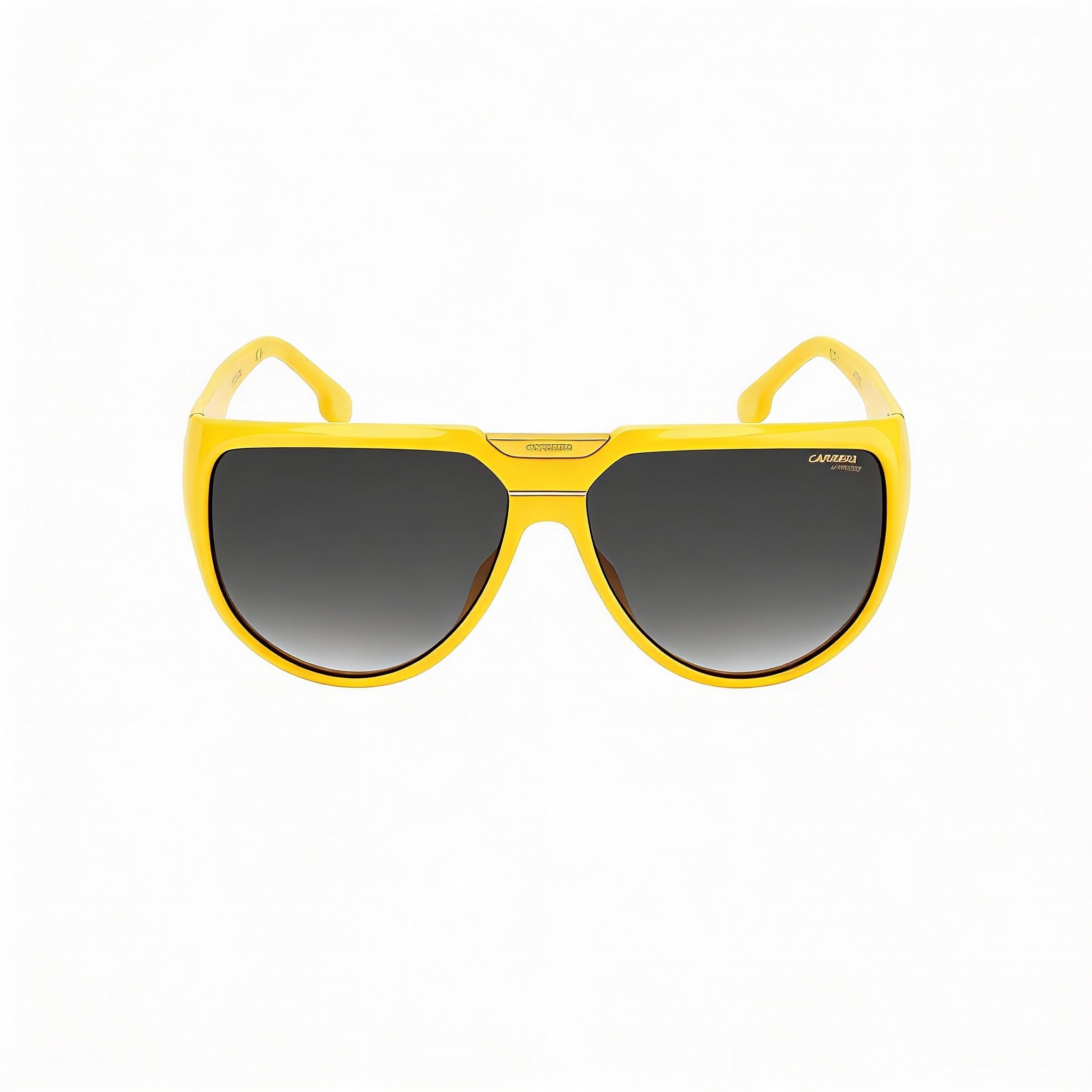 Carrera Flaglab 13 Unisex Contemporary Polyamide Yellow Dark Grey Shaded Gradient UV Protected Sunglasses 62mm, Photo 2