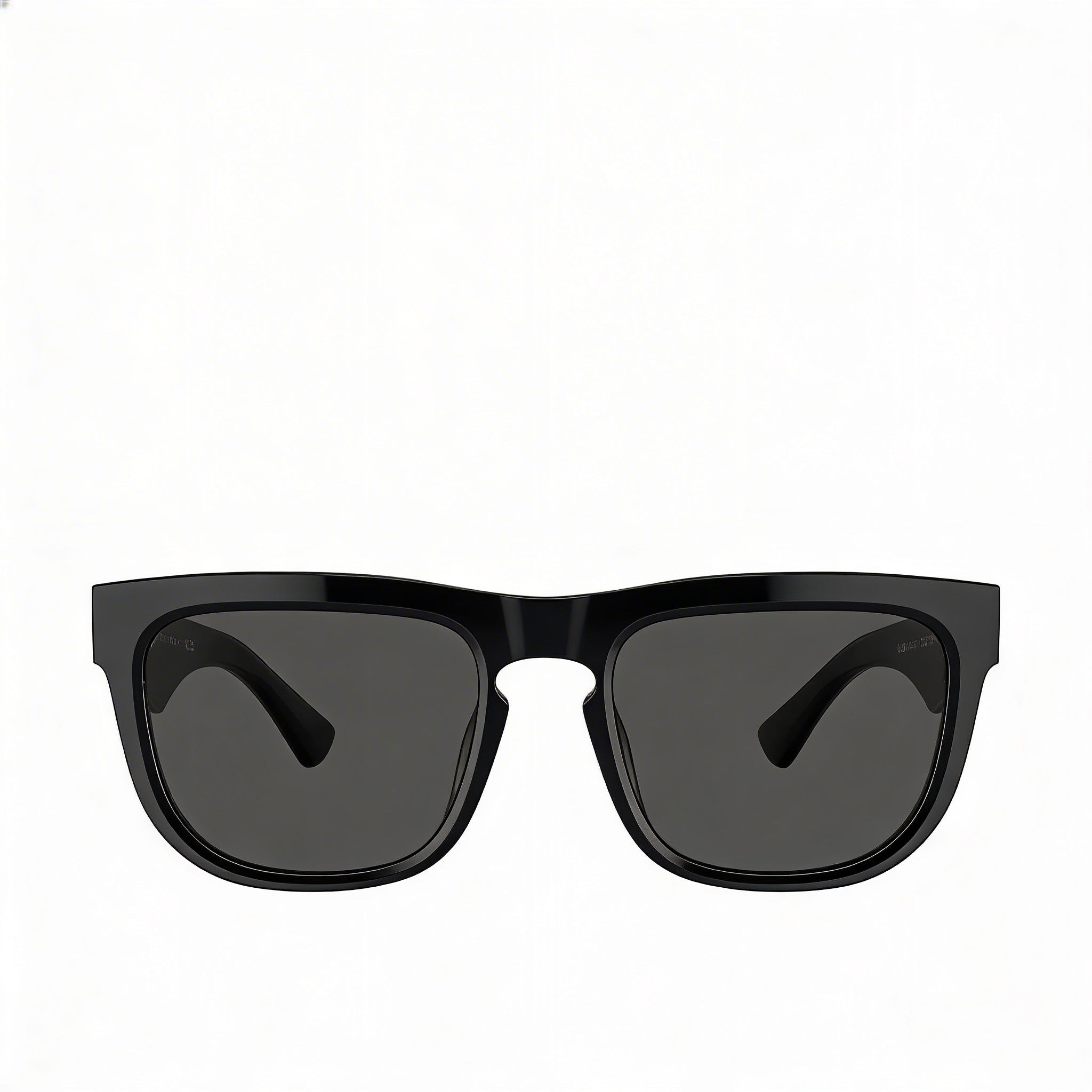BURBERRY Unisex Sunglasses, Acetate Frame, Top Black on Vintage Check Dark Grey, 100% UV Protection, 56mm, Photo 2