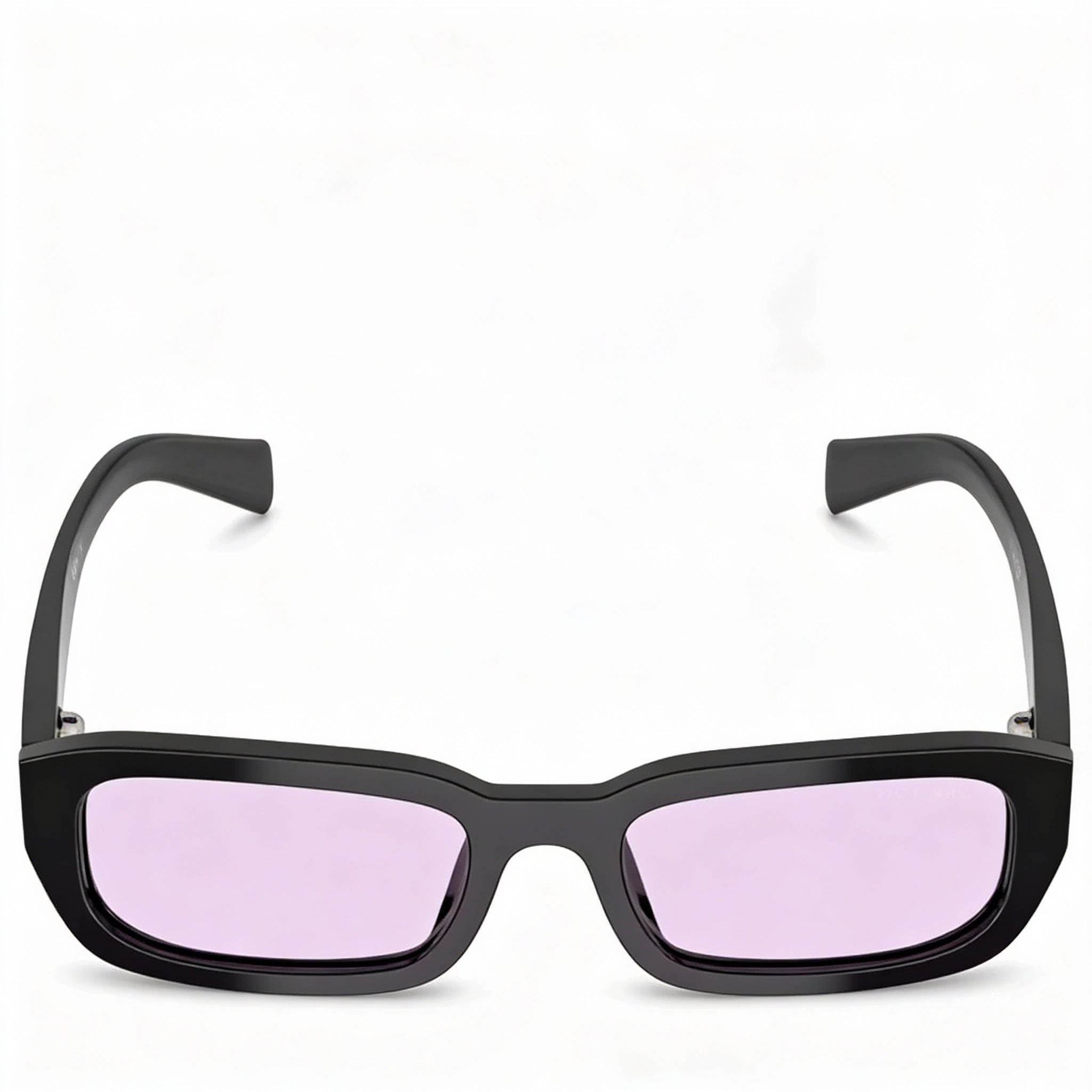Prada Modern Women's Polarized Sunglasses with Aluminium Frame, Black Violet Color, 54mm Lens Width, Photo 2