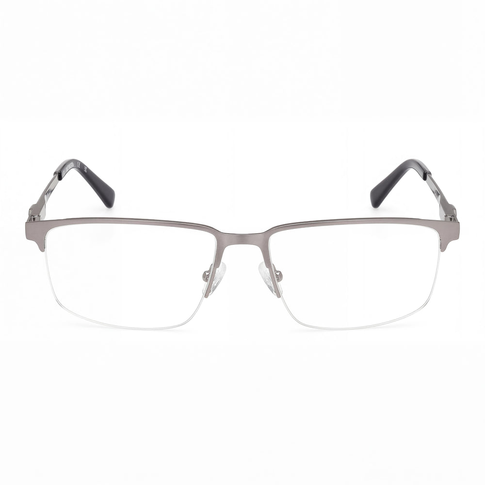 Gafas metálicas semirrígidas clásicas unisex Harley-Davidson, color níquel claro mate envejecido, multicolor, 57-16-145