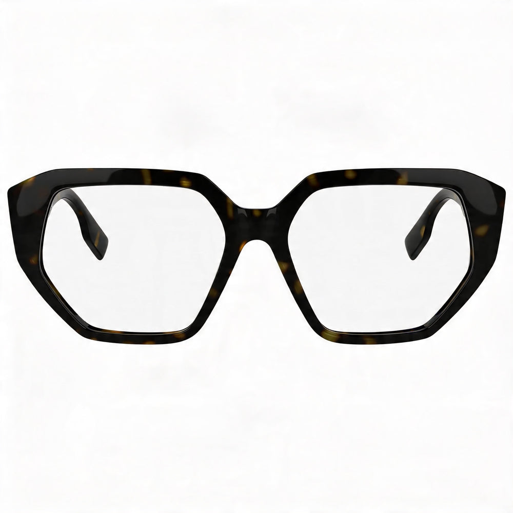 KARL LAGERFELD Kl6213 Women's Tortoise Acetate Frame Eyeglasses with 54mm Lens, 16mm Bridge, and 140mm Temples