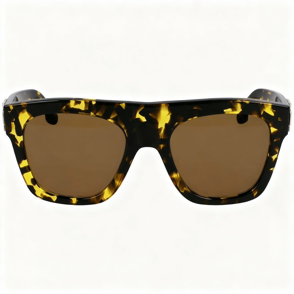 Victoria Beckham Vb675s Women's Black Yellow Havana Plastic Sunglasses, 52mm Lens, 20mm Bridge, 145mm Temple