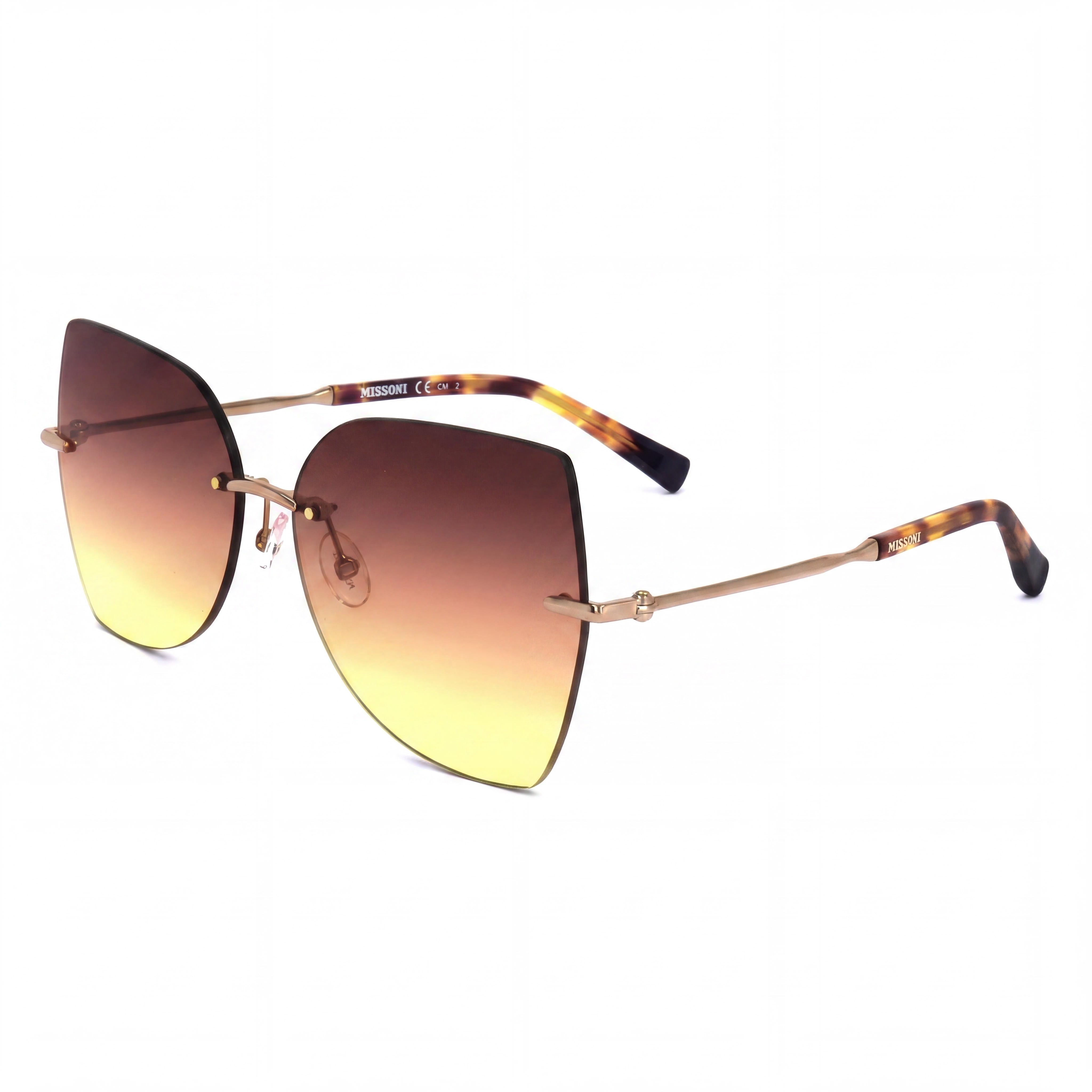 Gafas de sol Missoni MIS 0119/S oro con detalles cobrizos para mujer, 60 mm, Photo 1