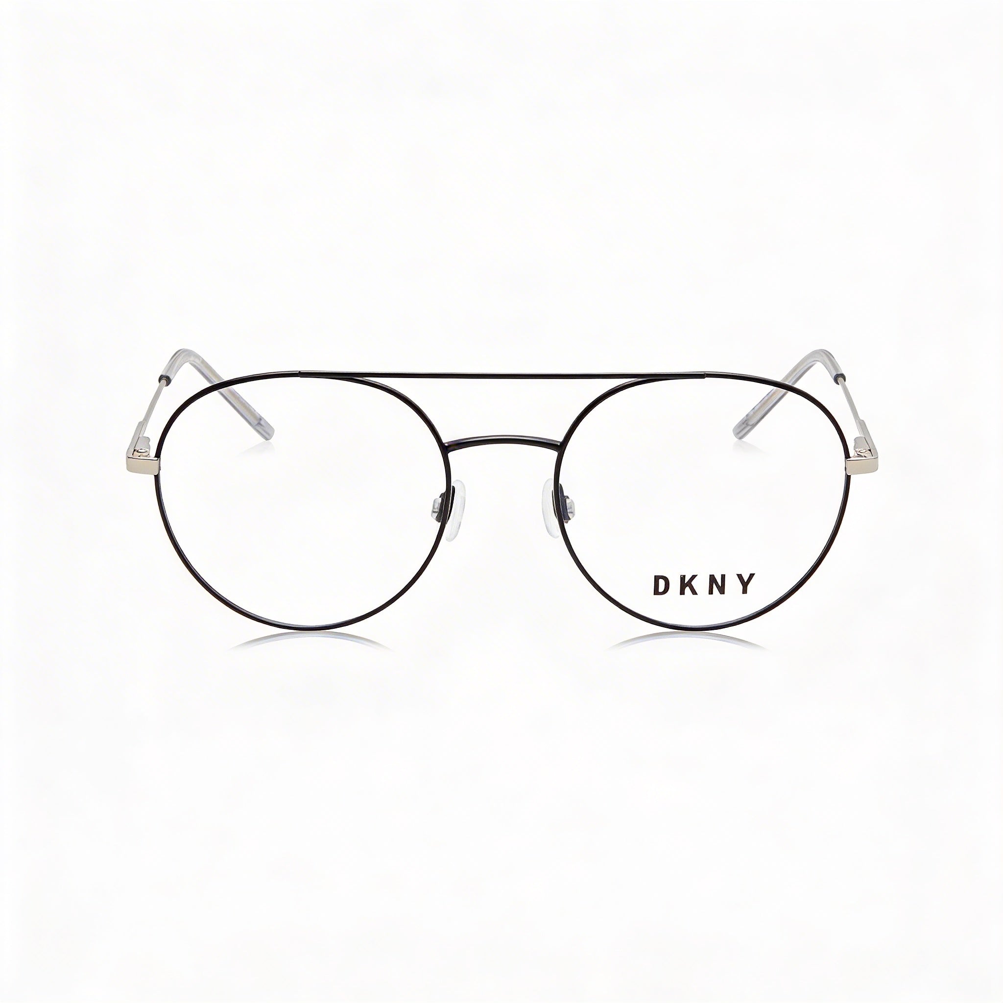 DKNY Modern Women’s Brown Rose Gold Alloy Steel Frame Polycarbonate Non-Polarized 51mm Sunglasses, Photo 2