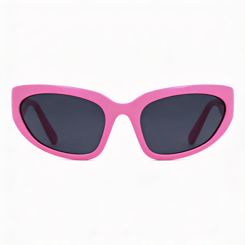 Gafas de sol casuales Marc Jacobs para mujer, propionato de celulosa negro fucsia, lentes grises, 61-20-125