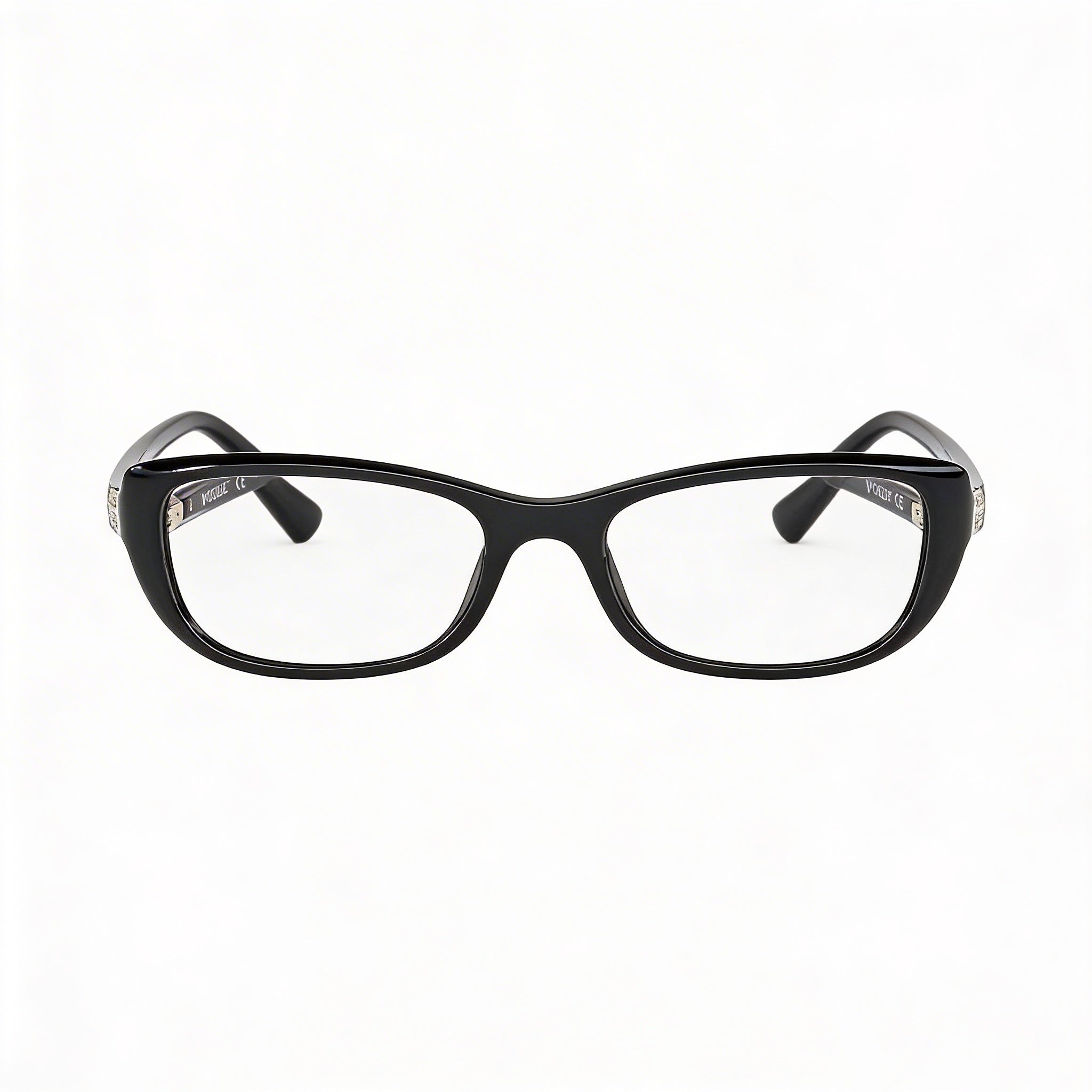 Gafas Vogue Eyewear Vo 5191b para mujer, armazón de plástico negro con lentes transparentes, sin graduación, 50 mm, Photo 2