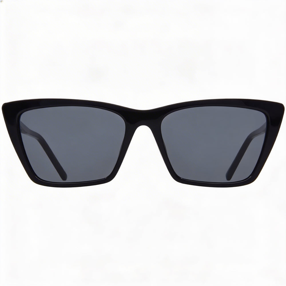 Gafas de sol Yves Saint Laurent Minimalist Classic de plástico negro no polarizadas para mujer de 54 mm