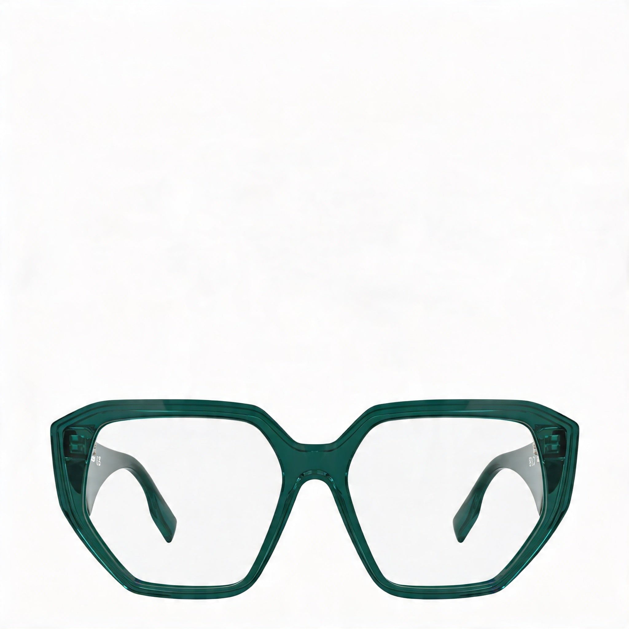 KARL LAGERFELD Kl6213 Gafas para mujer con montura de acetato en color petróleo y lentes de policarbonato, 54-16-140, Photo 2