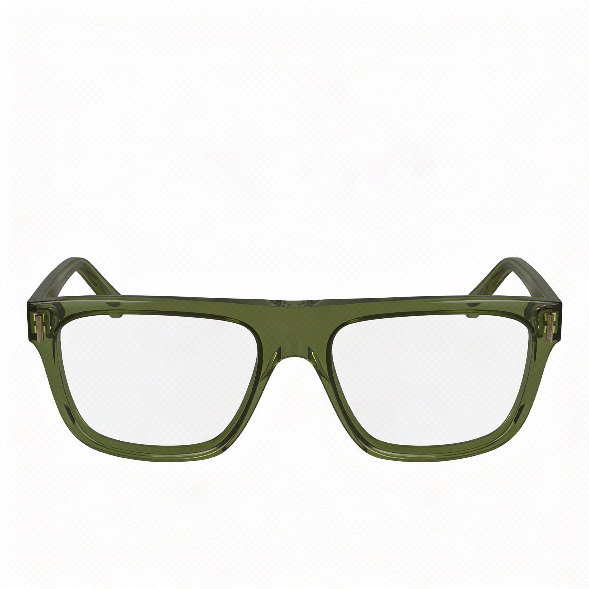 Salvatore Ferragamo Sf2997 Men's Transparent Khaki Metal Frame Polycarbonate Sunglasses 55mm, Photo 2