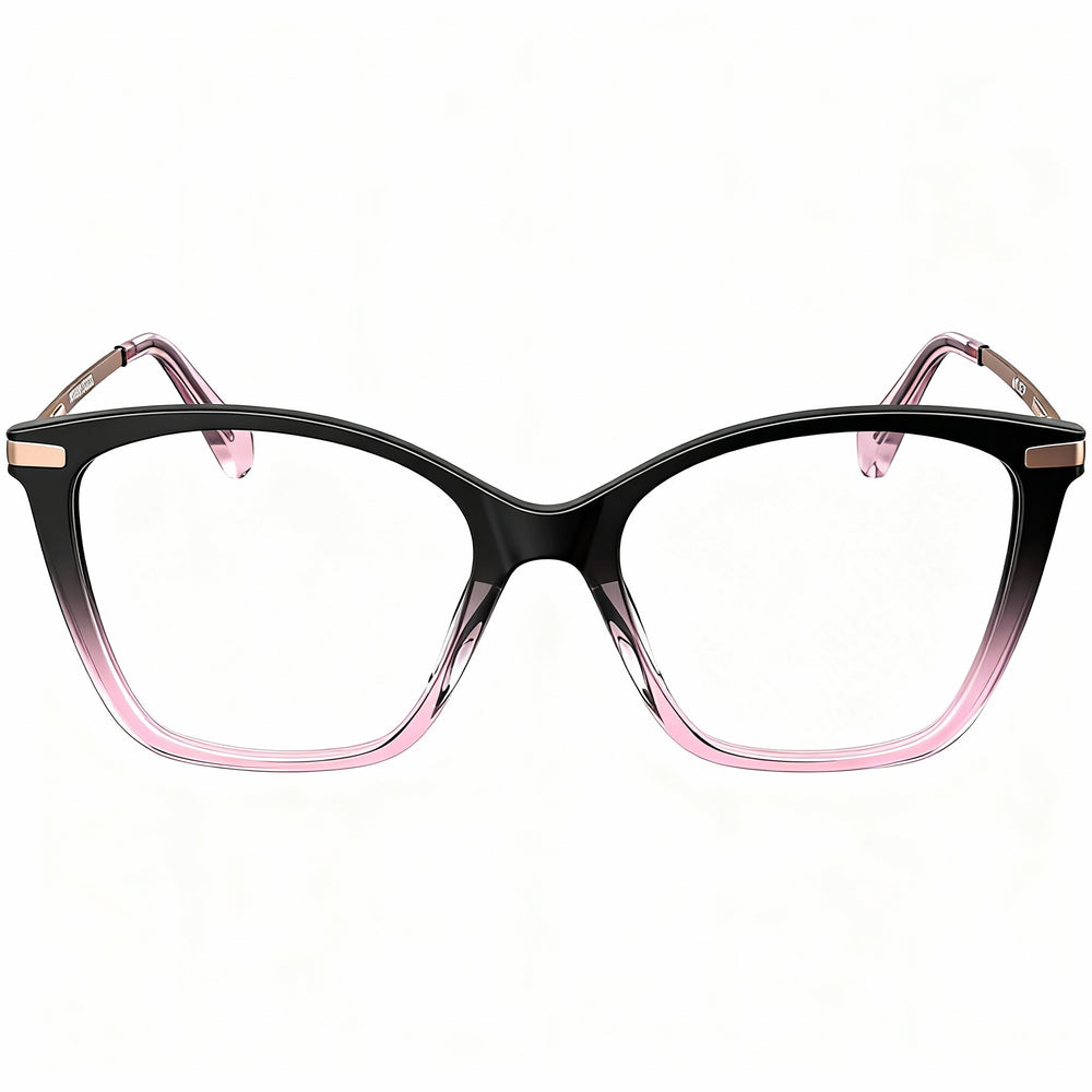 Love Moschino MOL572 Women's Black Pink Optical Frame, 53mm Lens Width, 17mm Bridge, 140mm Temple