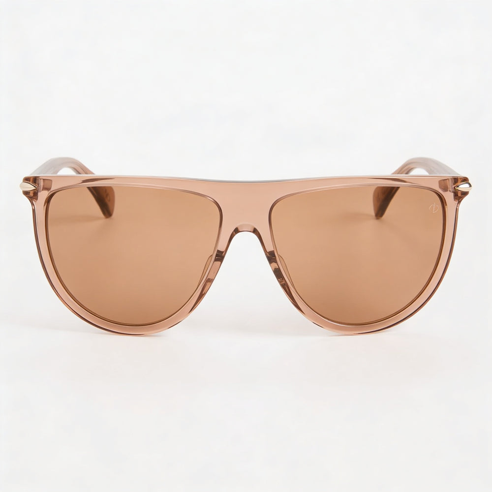 rag & bone Classic Women's Brown Acetate UV Protection Sunglasses 57mm