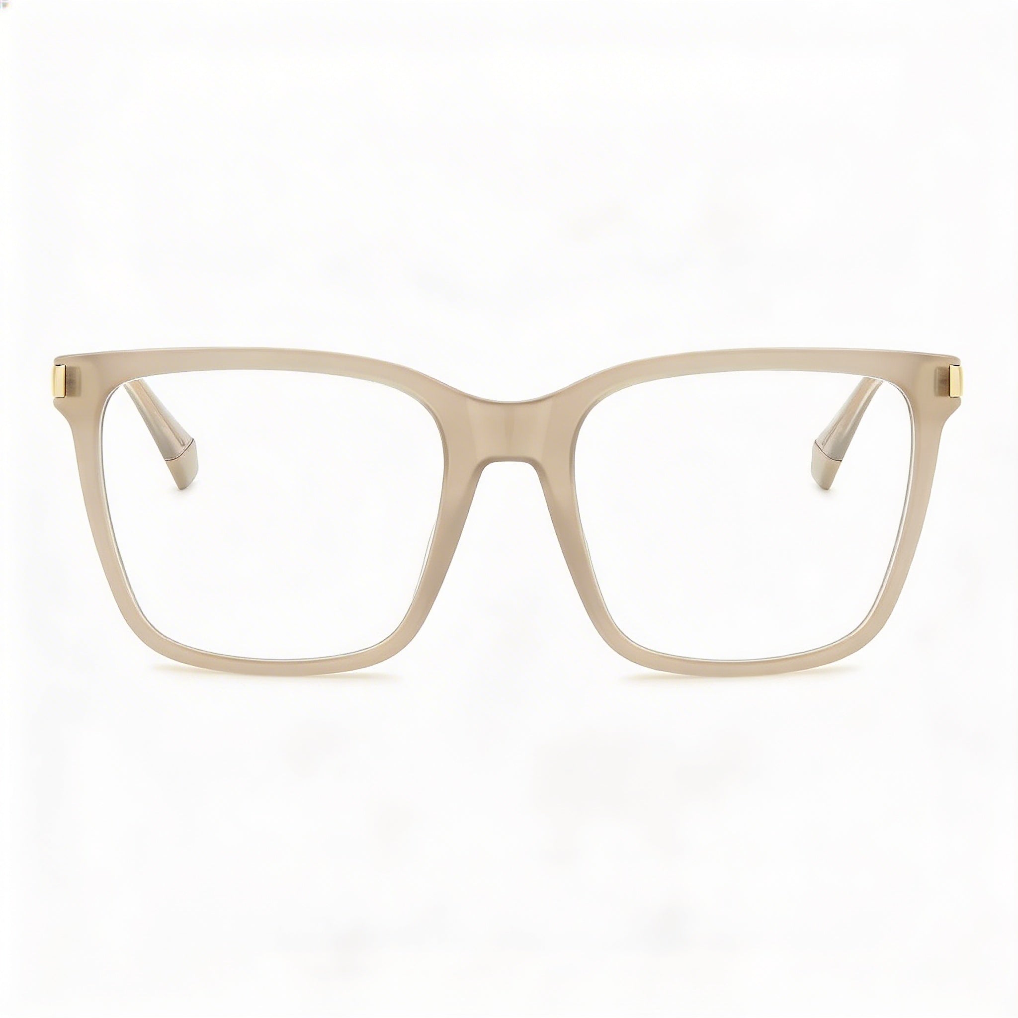 Gafas Polaroid PLD D528 de poliamida no ecológica para mujer con lente de demostración, beis, lente de 53 mm, Photo 2
