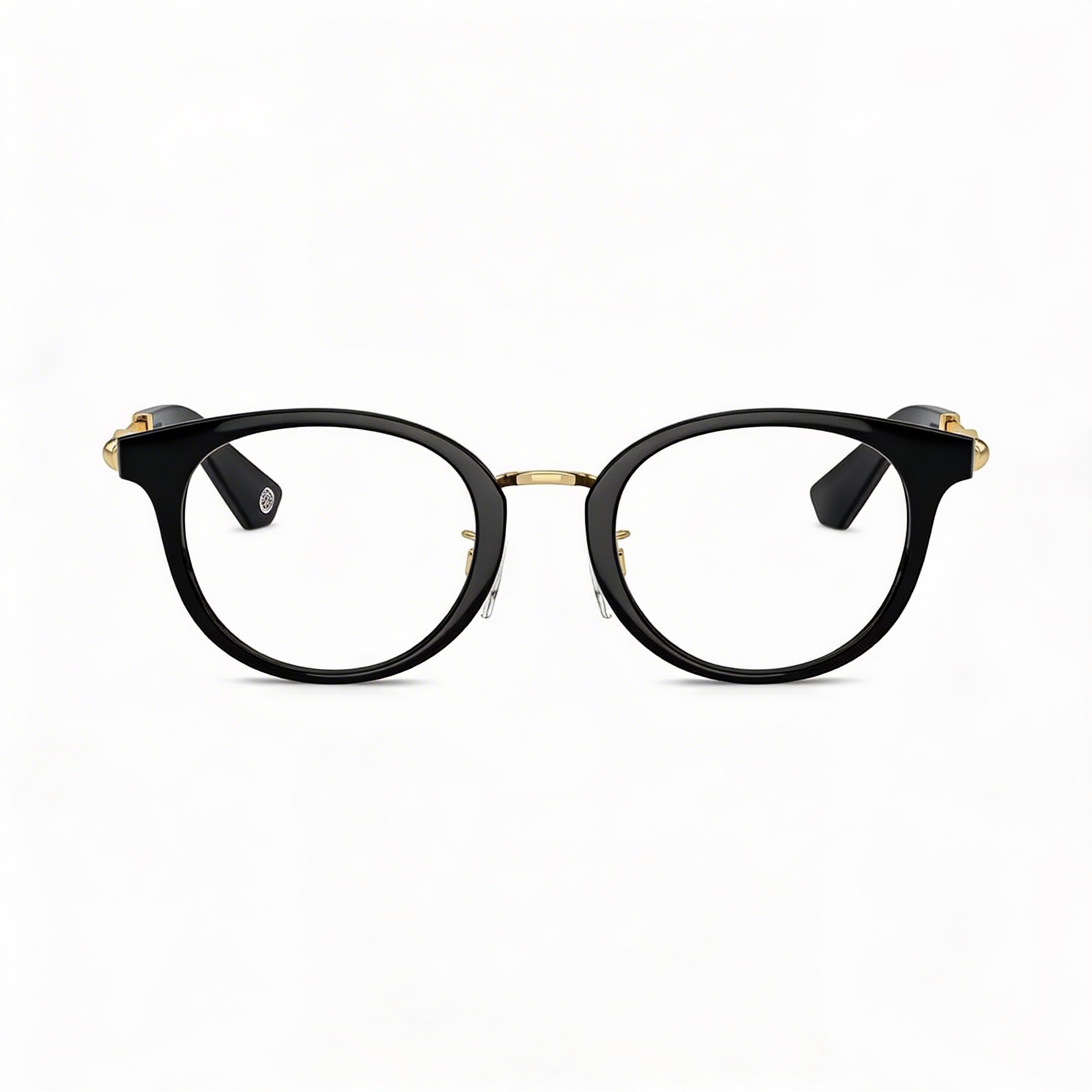 Gafas ópticas negras de mujer BURBERRY, con lentes transparentes de muestra y listas para el reemplazo de lentes graduadas personalizadas., Photo 2