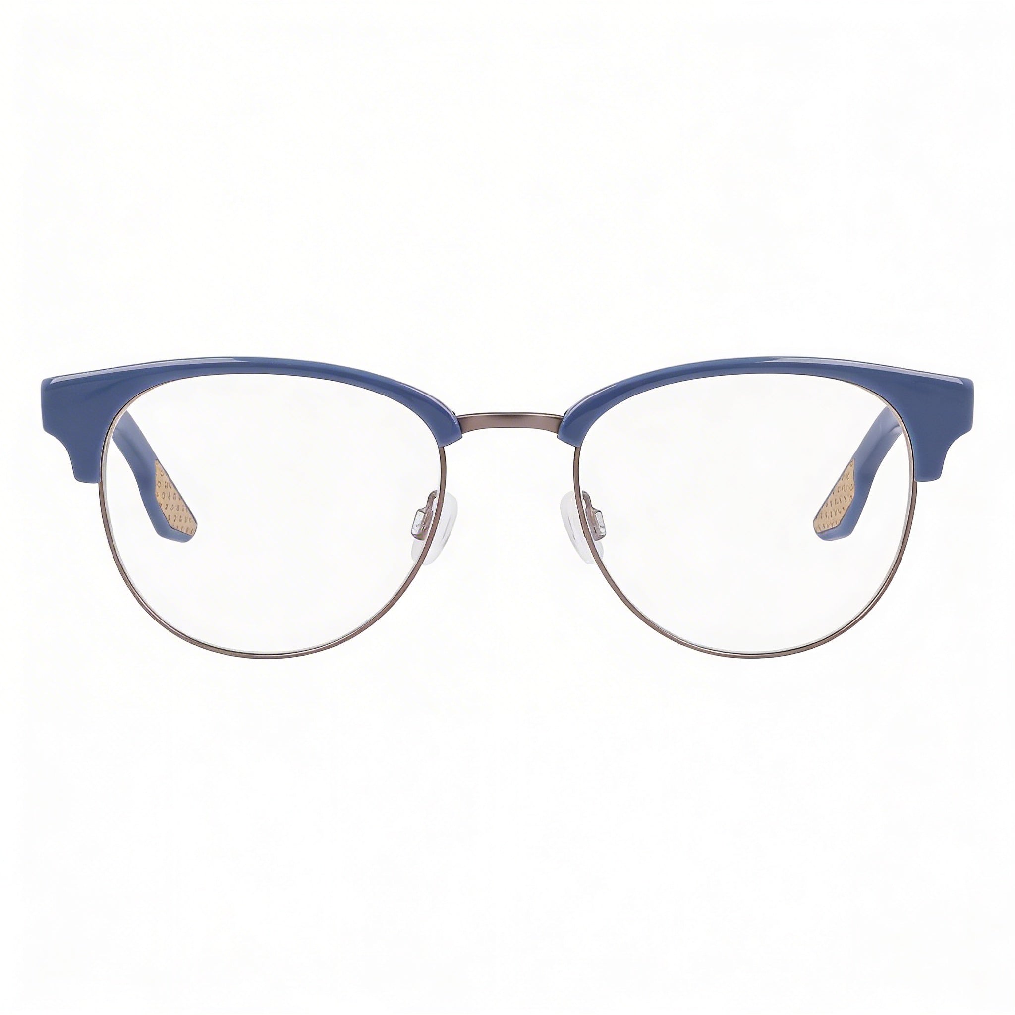 Nike Unisex 8402 Eyeglasses with Ashen Slate Gunmetal Acetate Frame, Lens Width 50mm, Bridge 19mm, Temple 145mm, Photo 2