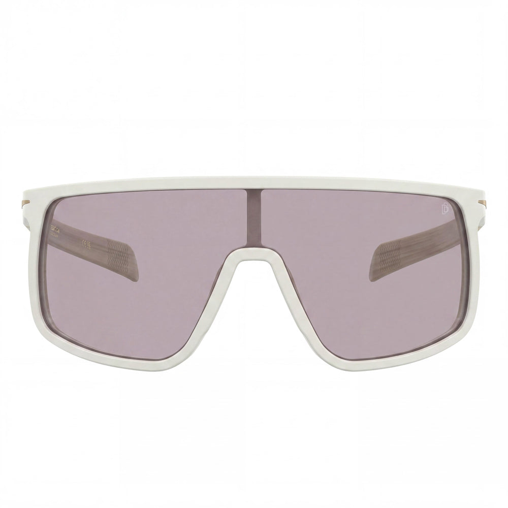 Beckham Db 99/Visor/Se Gafas de Sol Estilo Visera de Acetato Marfil para Mujer con Protección UV, Lente de 99mm