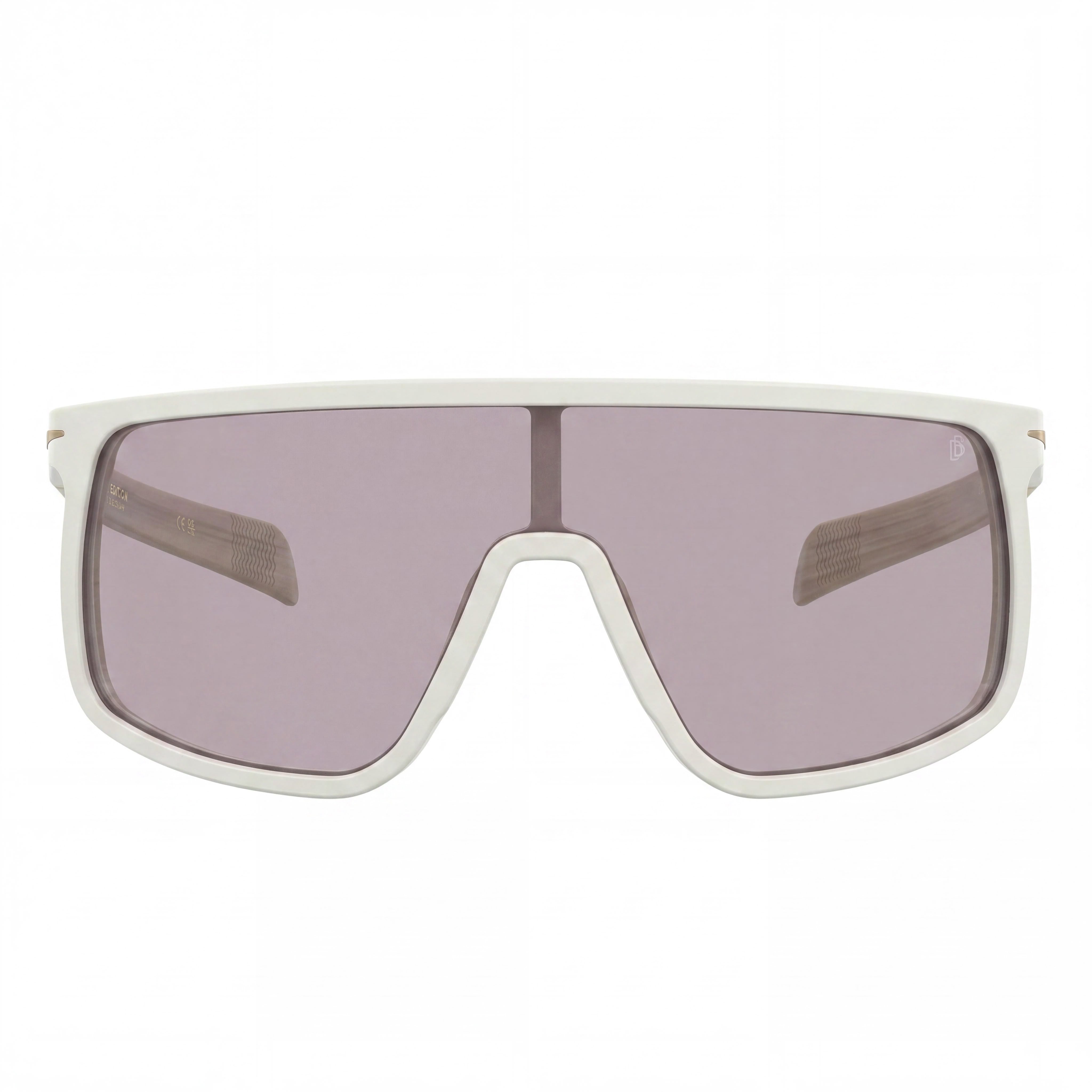 Beckham Db 99/Visor/Se Women's Ivory Acetate Visor Style Sunglasses with UV Protection, 99mm Lens, Photo 2