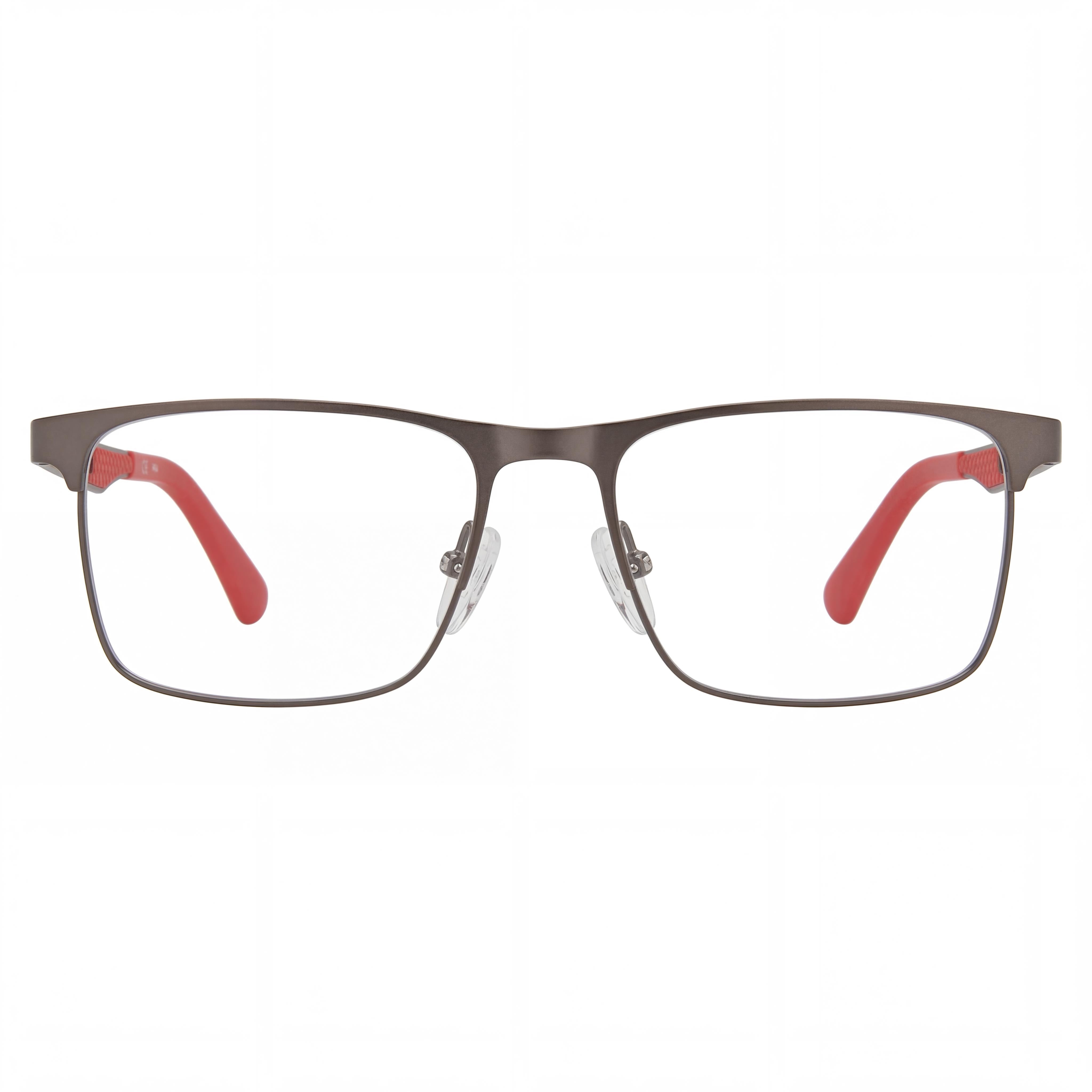 Fila FULL-FRAME Men's Polarized Sunglasses: Matte Gunmetal Metal Frame, 53mm Lens Width, Photo 2