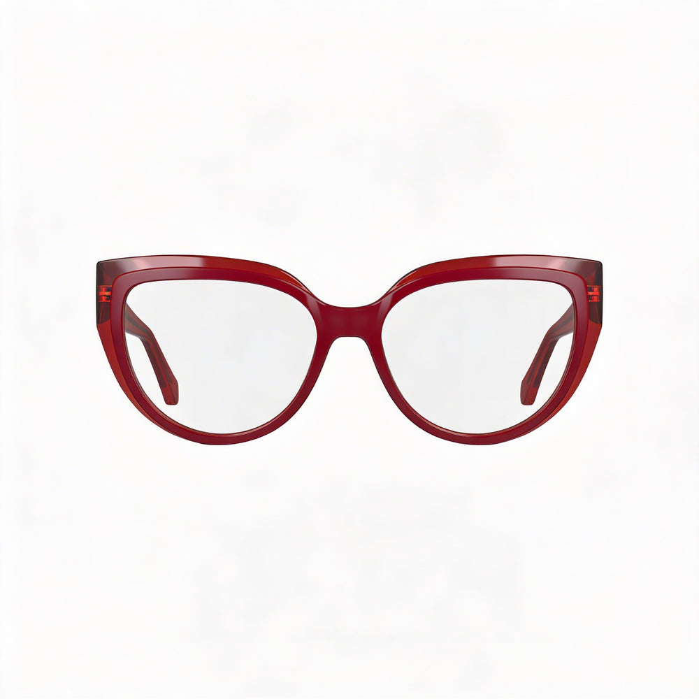 Salvatore Ferragamo Sf2984 Men’s Transparent Red Metal Polarized Sunglasses 53mm Lens Width
