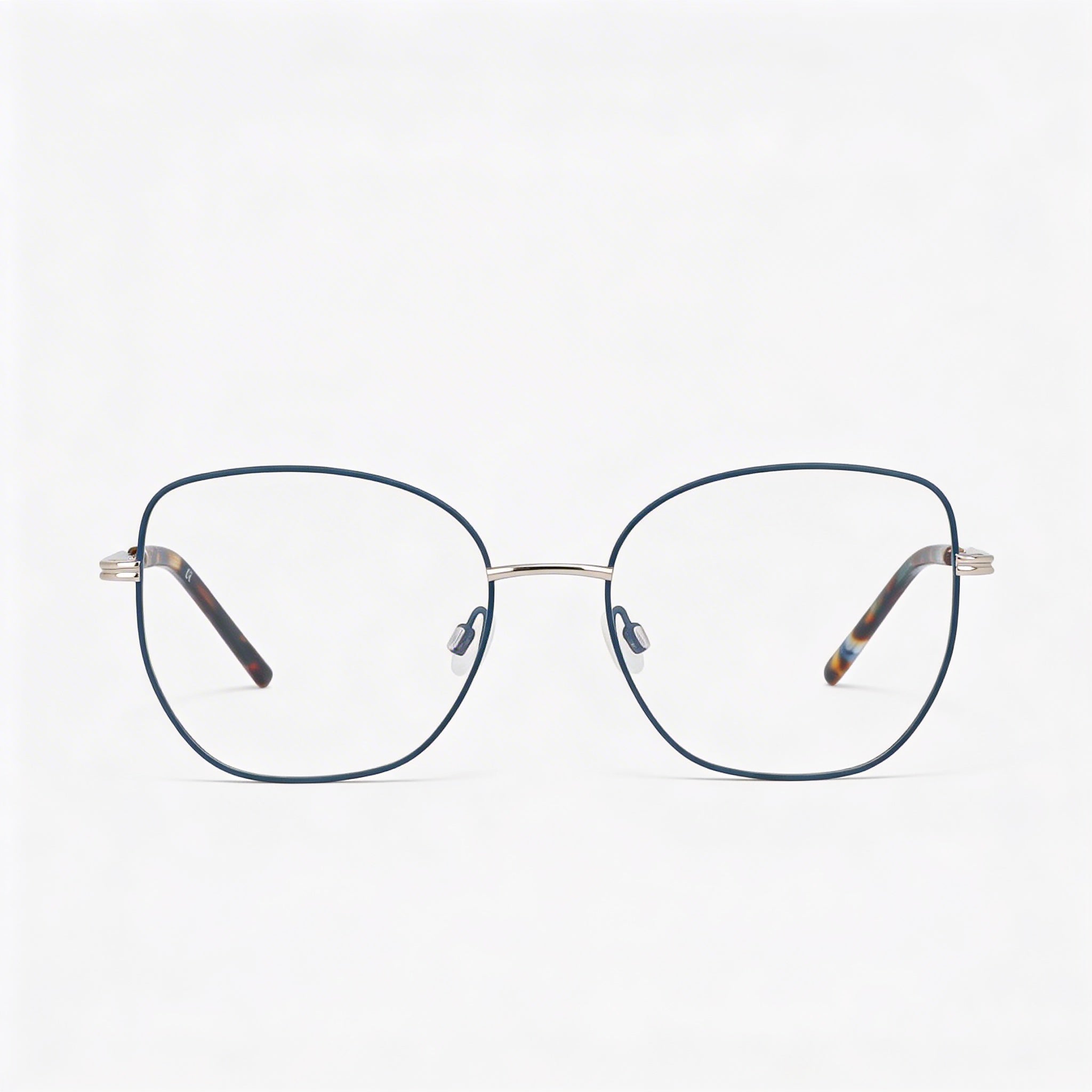 Gafas de sol DKNY DK1034 para mujer, estilo casual, con montura metálica y lentes de policarbonato no polarizadas, color verde azulado/plateado, 51 mm, Photo 2