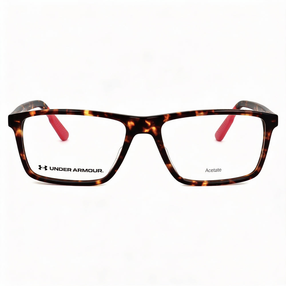 Gafas de sol Under Armour UA 5019 Havana para hombre con montura de acetato, TR90 y patillas de goma (53-145-145)