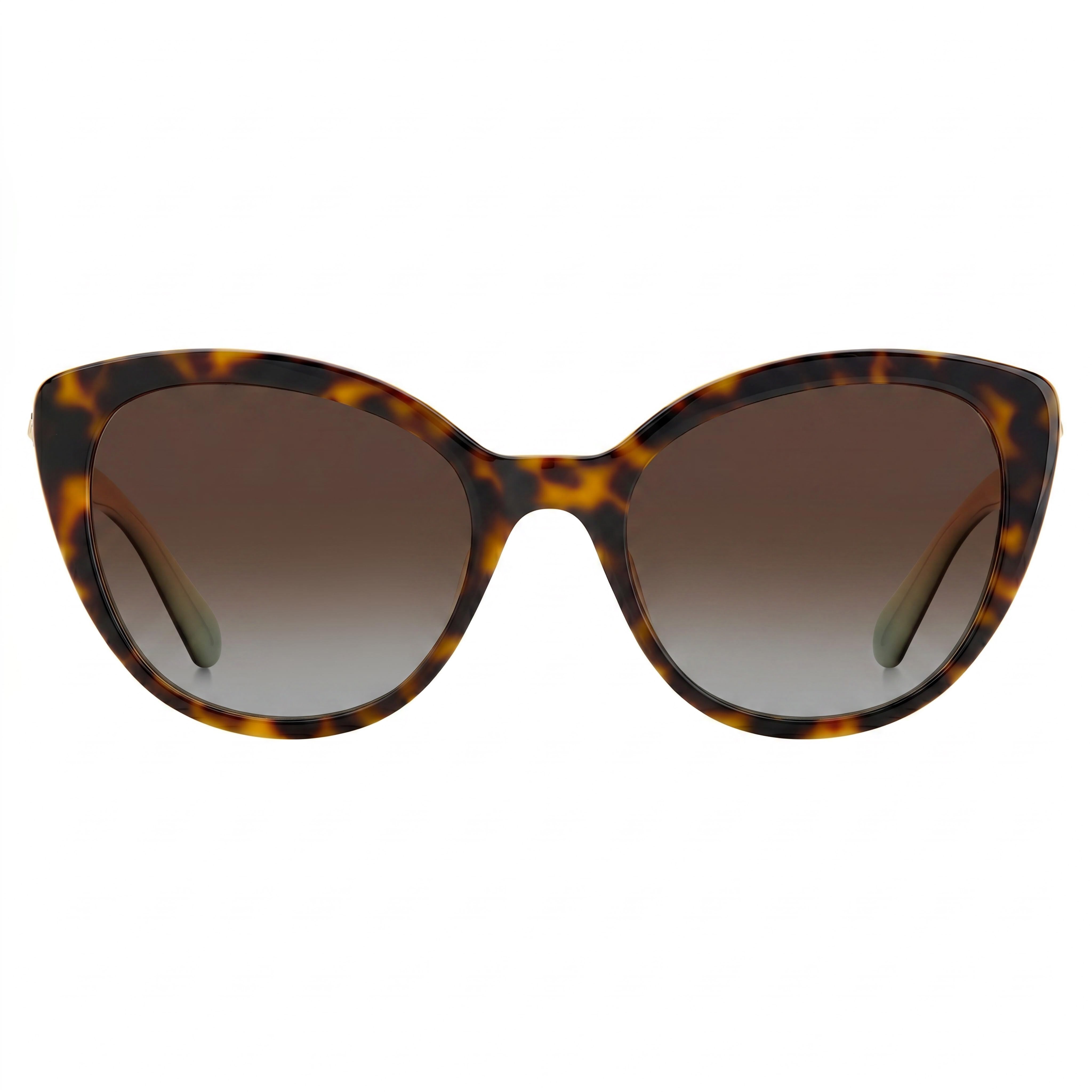 kate spade new york Amberlee/S Gafas de Sol para Mujer, Montura de Acetato Negro, Lentes Grises Degradadas, Protección UV, Aptas para Receta, 55mm, Photo 2