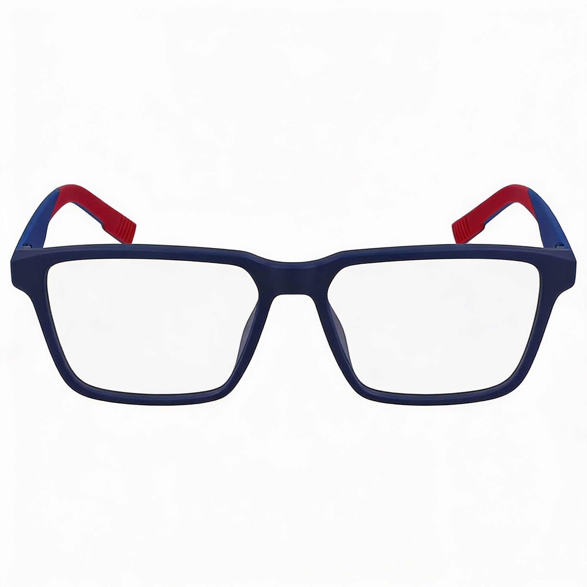 Lacoste L2924 Men's Casual Eyeglasses with Rectangular Blue Injected Plastic Full-Rim Frame 56-16-145, Photo 2