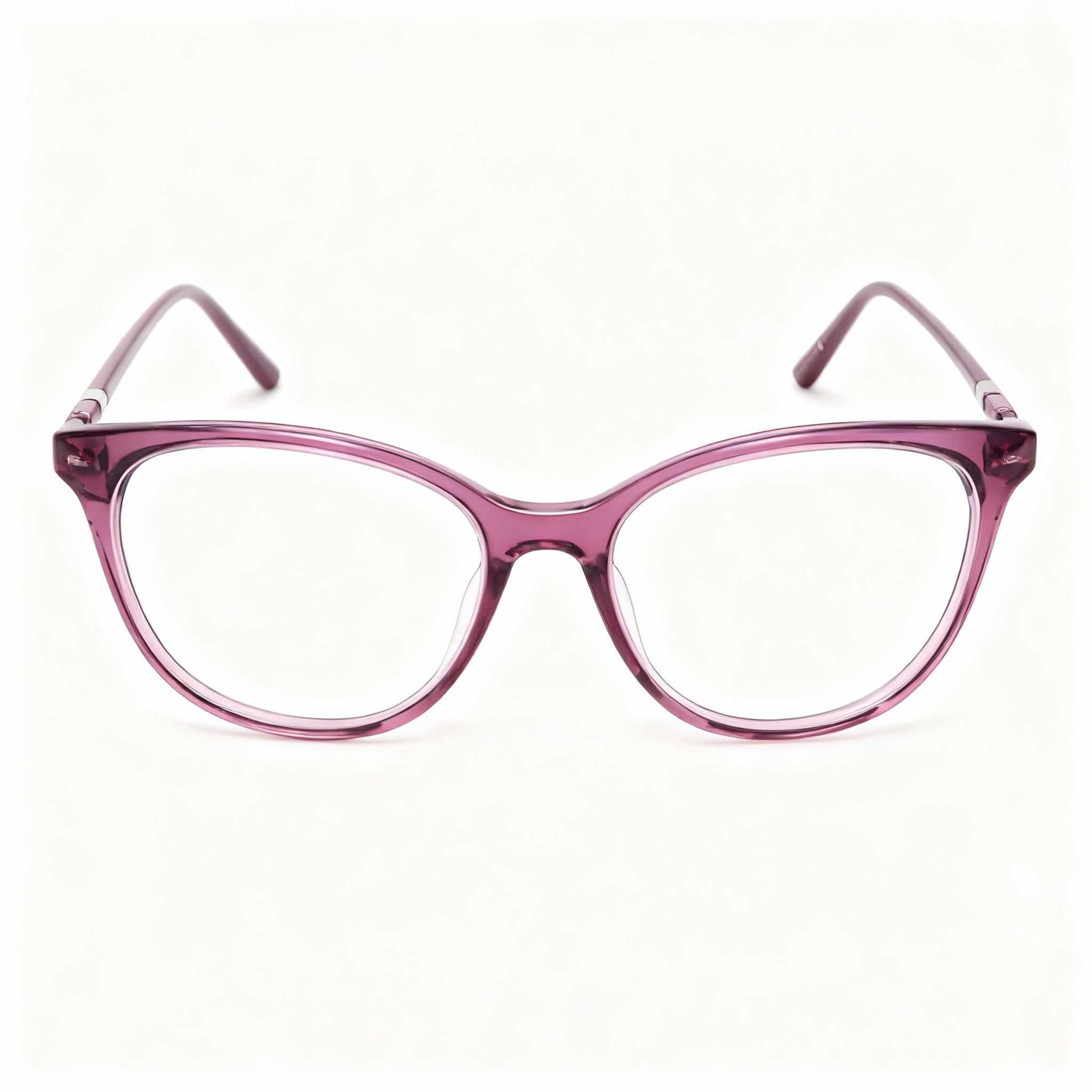 Escada Classic Women's Full-Rim Acetate Optical Eyeglasses in Wine Red - Lens 53mm, Bridge 15mm, Temple 135mm