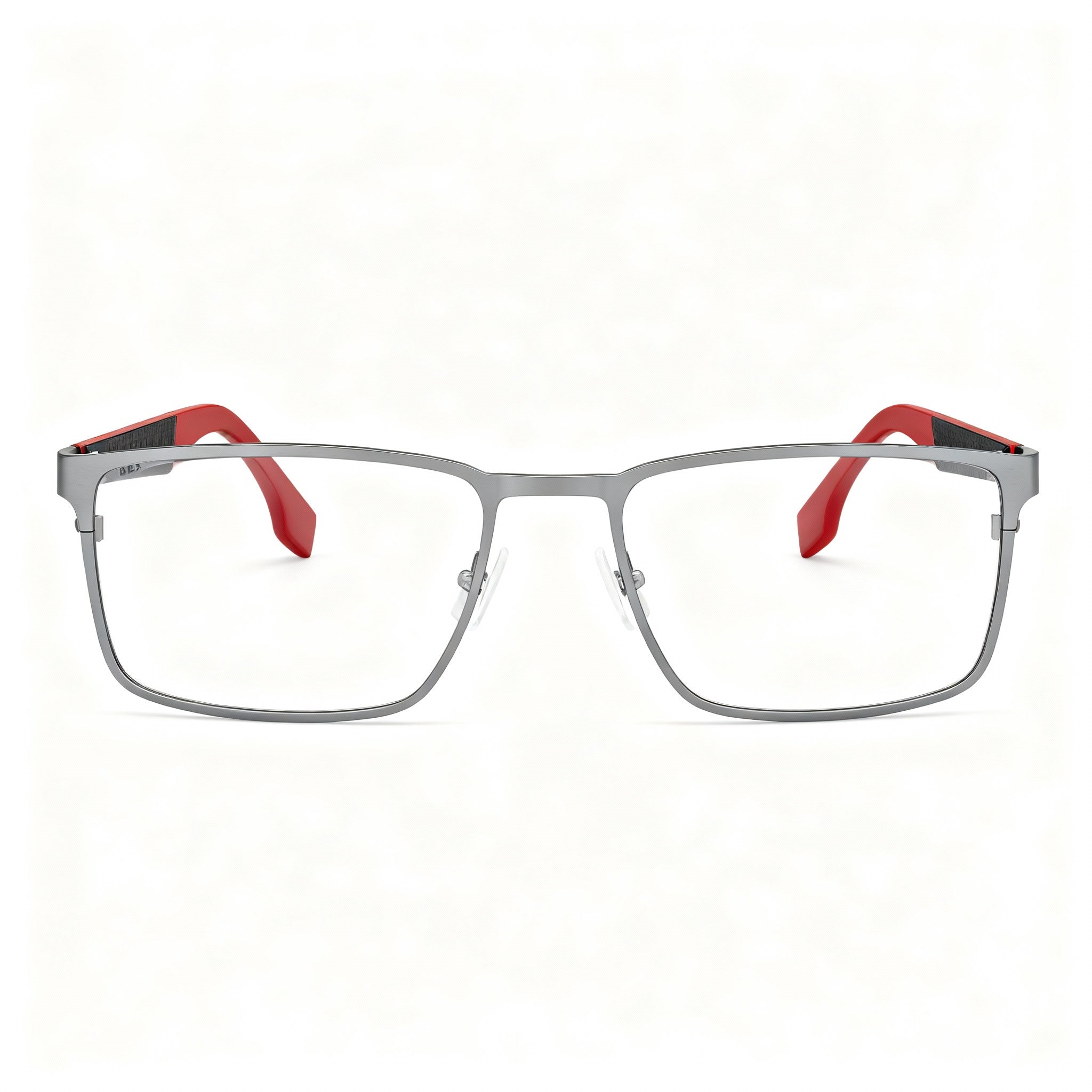 Gafas ópticas Hugo Boss BOSS 1488 para hombre, estilo casual, en metal rojo rutenio, talla 55-18-145, Photo 2