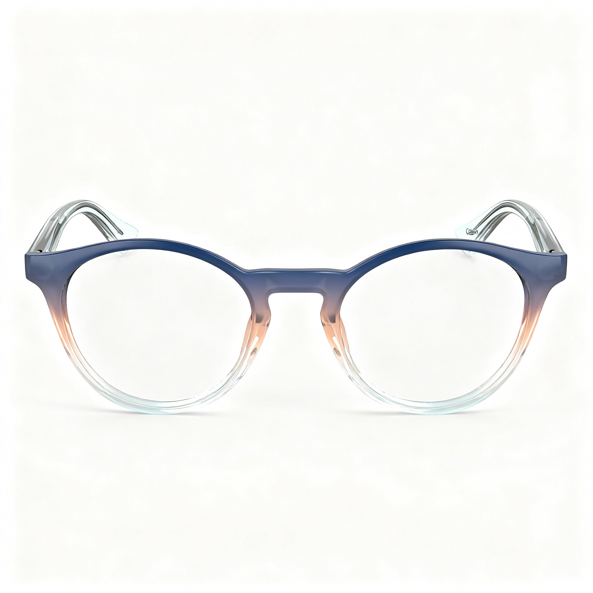 Calvin Klein Modern CK23549 Women's Injected Frame Sunglasses with Polycarbonate Lenses Blue Nude Azure 50mm