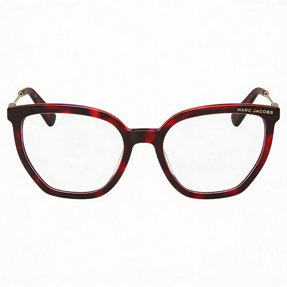 Gafas de sol polarizadas Marc Jacobs Marc 596 para mujer, diseño de ojo de gato, de acetato color cereza Havana, de 54 mm