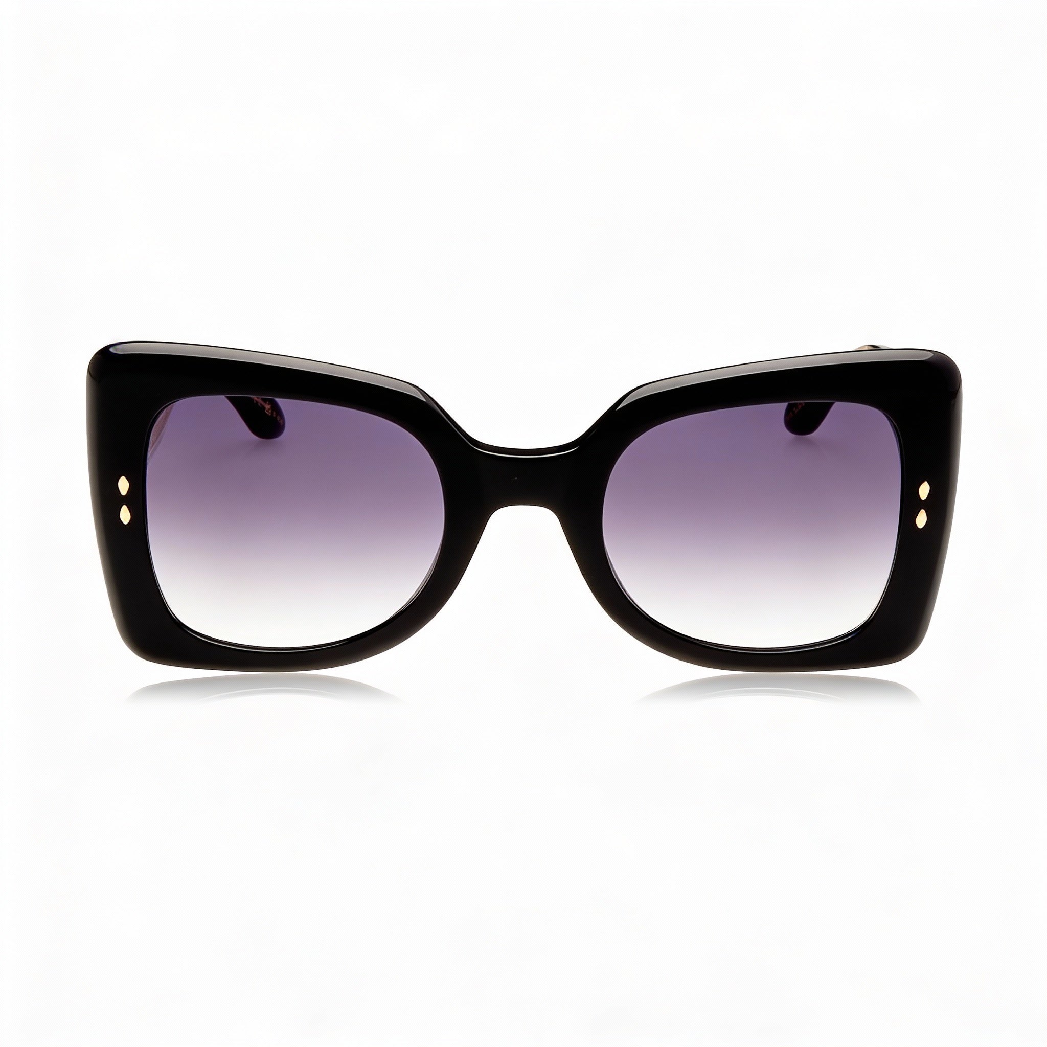 Gafas de sol de acetato de moda para mujer Isabel Marant con montura de acetato gris negro y protección UV de 52 mm, Photo 2