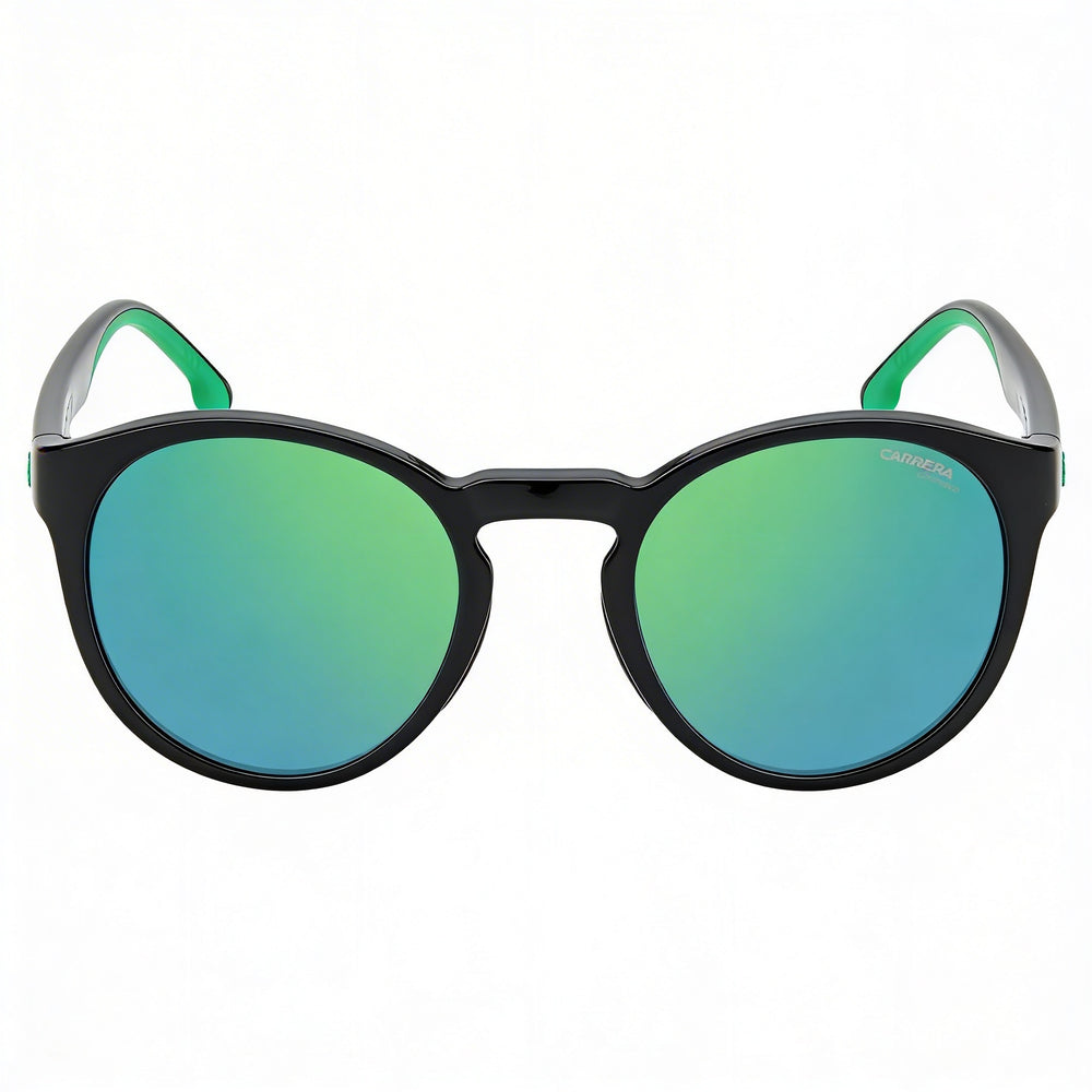 Carrera 8056/S Unisex Black Green Injection Propionate Non-Polarized 100% UV Protection Sunglasses 51mm Lens