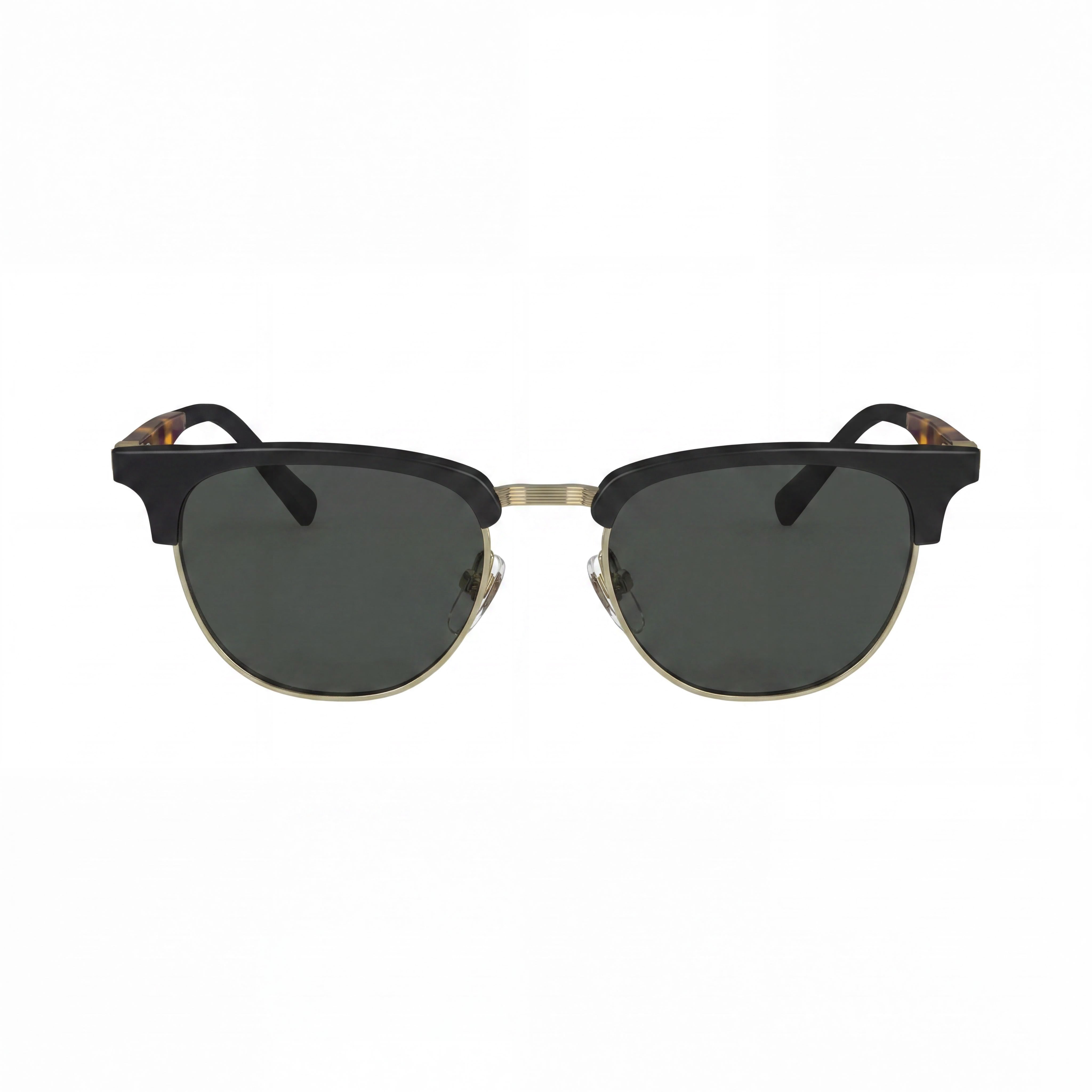 SALVATORE FERRAGAMO Sf307s Unisex Composite UV Protected Non-Polarized Sunglasses Black Gold Havana Dark Grey with Grey Lenses 53mm, Photo 2