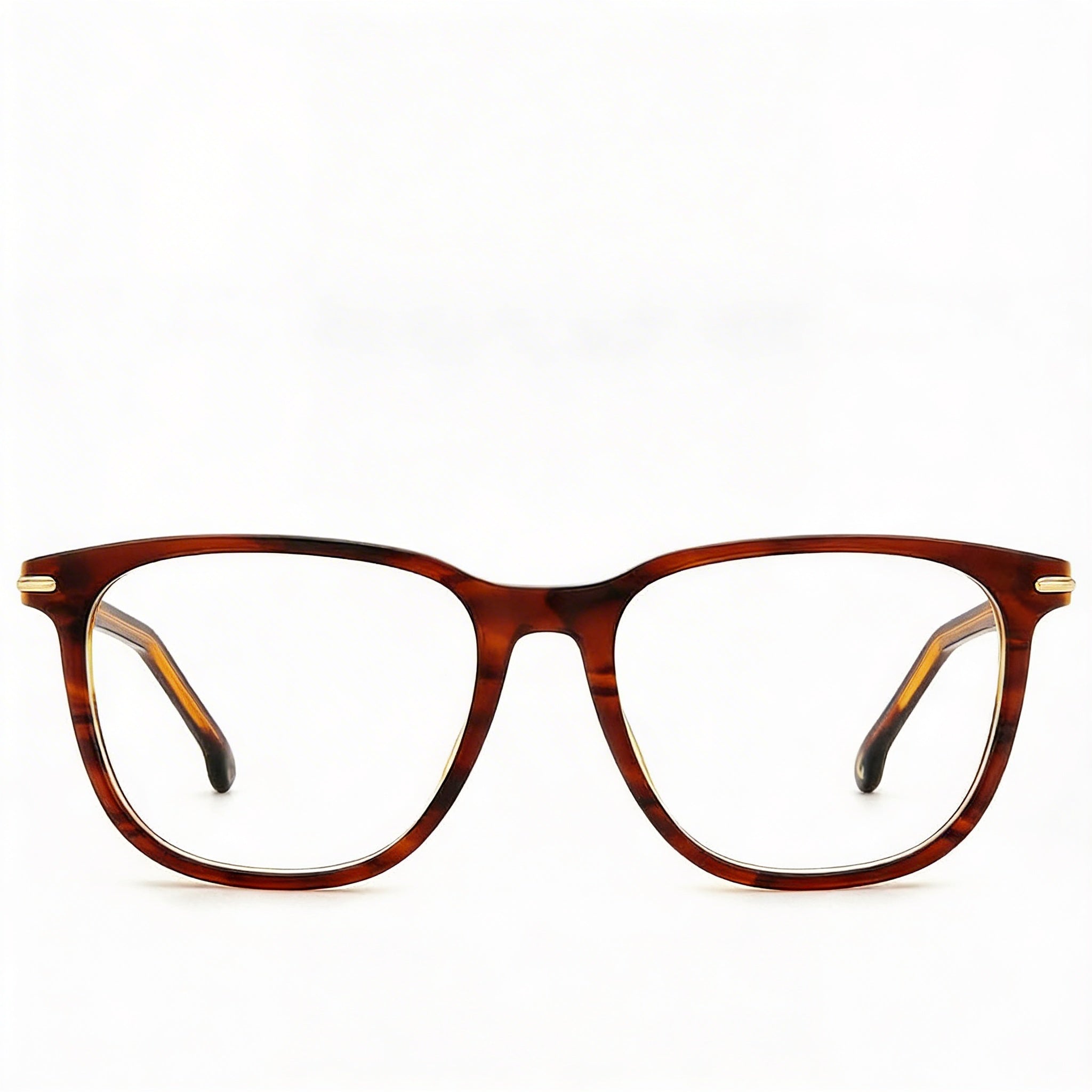 Gafas de acetato beige de estilo moderno Carrera 308 para hombre, lentes beiges, ancho de lente de 53 mm, Photo 2