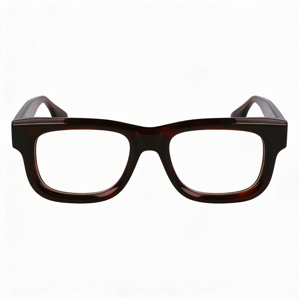 Gafas de vista Victoria Beckham Vb2671 para mujer, color marrón cuerno, con lentes transparentes de demostración, graduadas (51-19-145)
