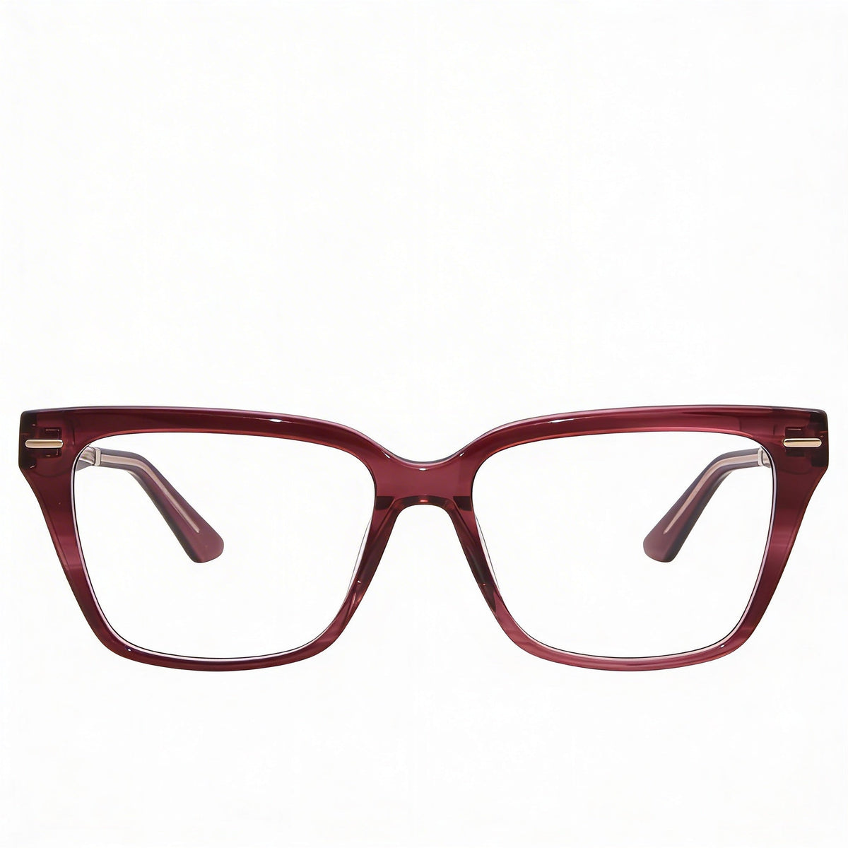 Calvin Klein CK22539 Burgundy Havana Square Unisex Eyeglasses, 54mm, Photo 2