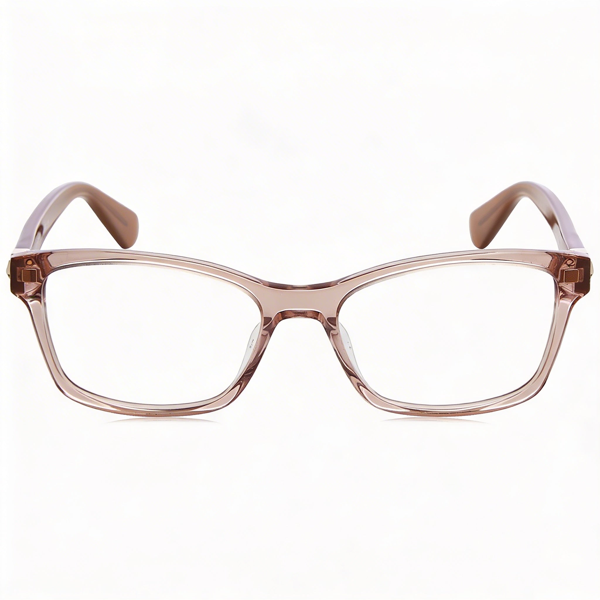 kate spade new york Modern Women's Acetate Sunglasses - Beige Frame, 52mm Lens, 16mm Bridge, 140mm Temple, Photo 2