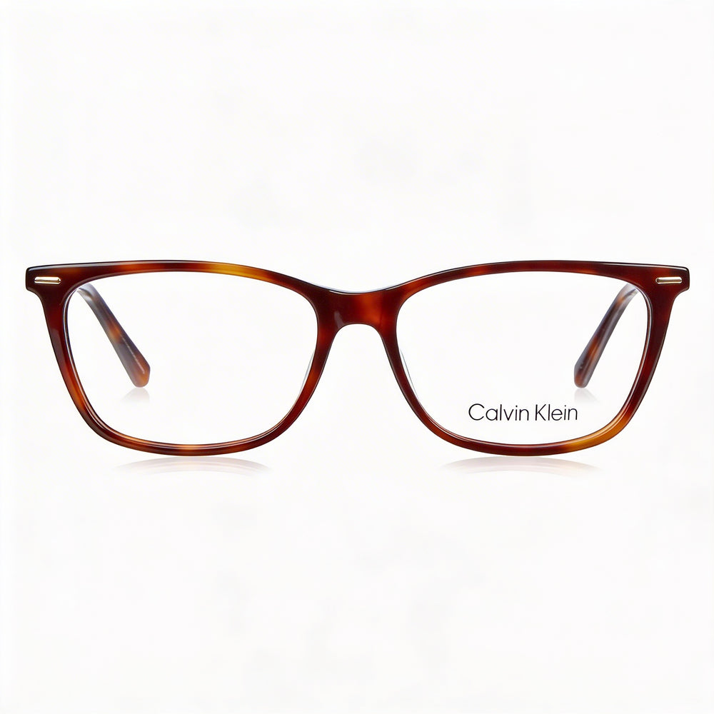 Gafas de sol polarizadas de acetato para mujer Calvin Klein Ck22506, color marrón habano, 52 mm