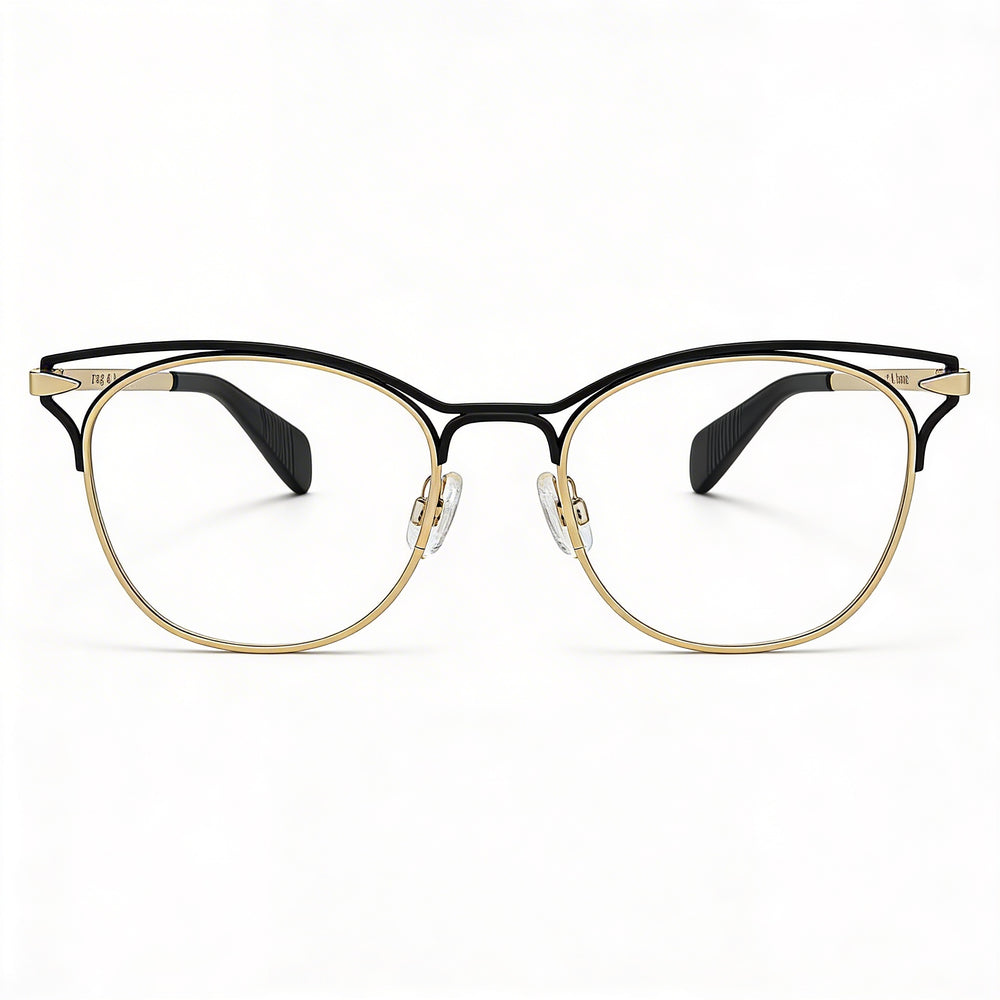 Rag & Bone Rnb 3019 para mujer de policarbonato dorado y negro sin 51mm